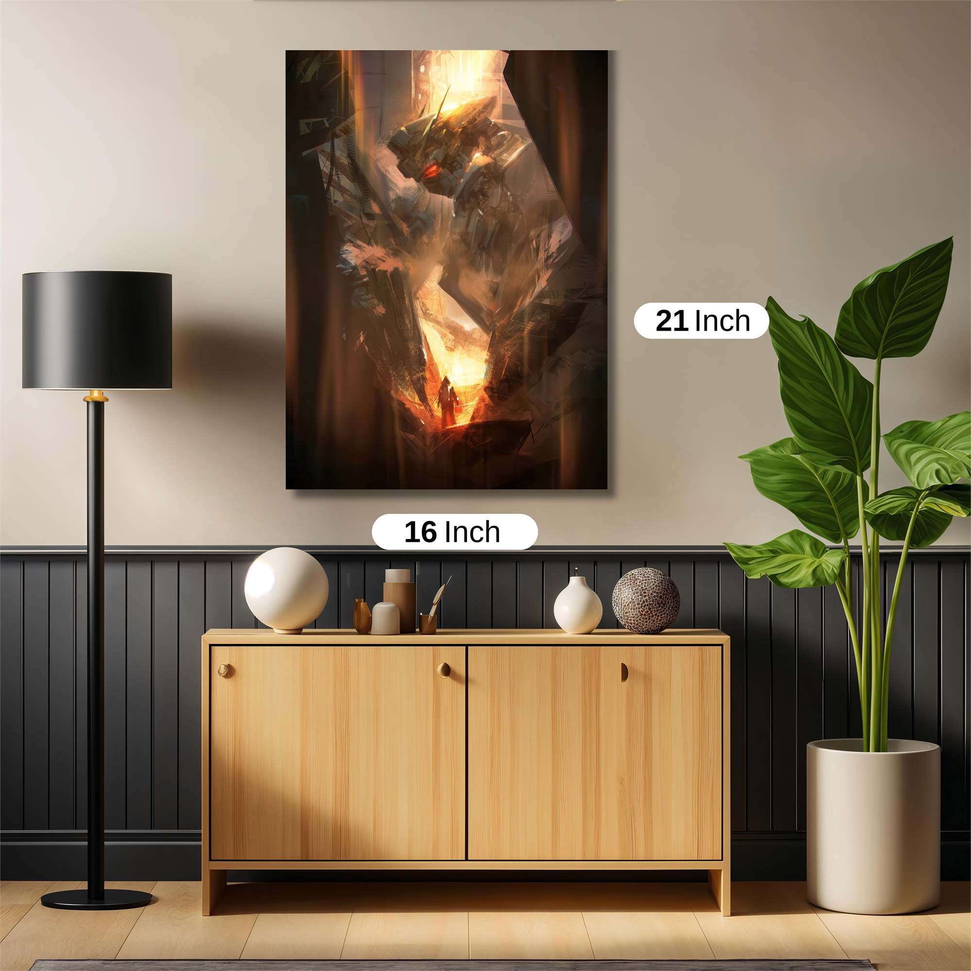 Mecha Apocalypse Safe Wall Magnetic / M