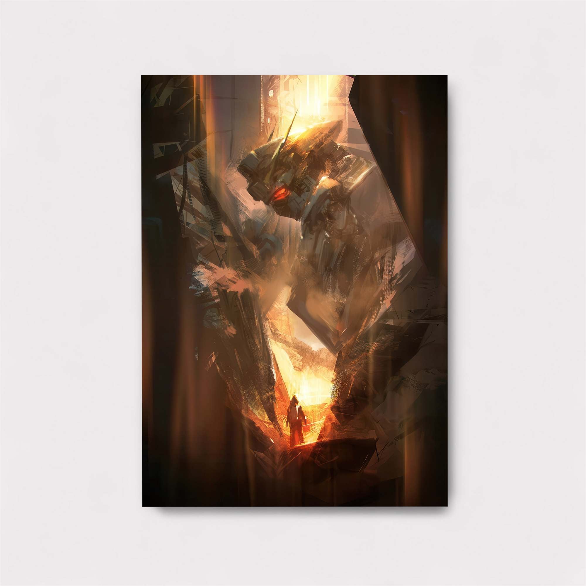 Mecha Apocalypse Safe Wall Magnetic / M