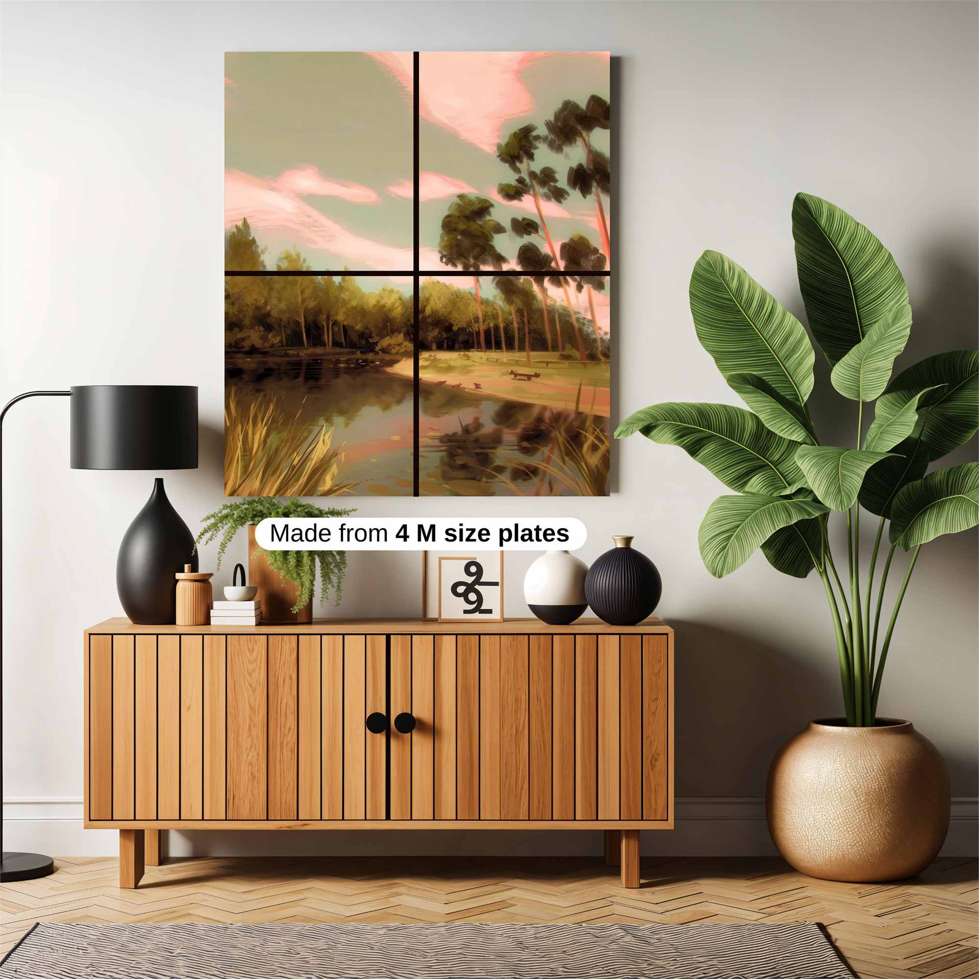 Sunset Serenity Safe Wall Magnetic / M