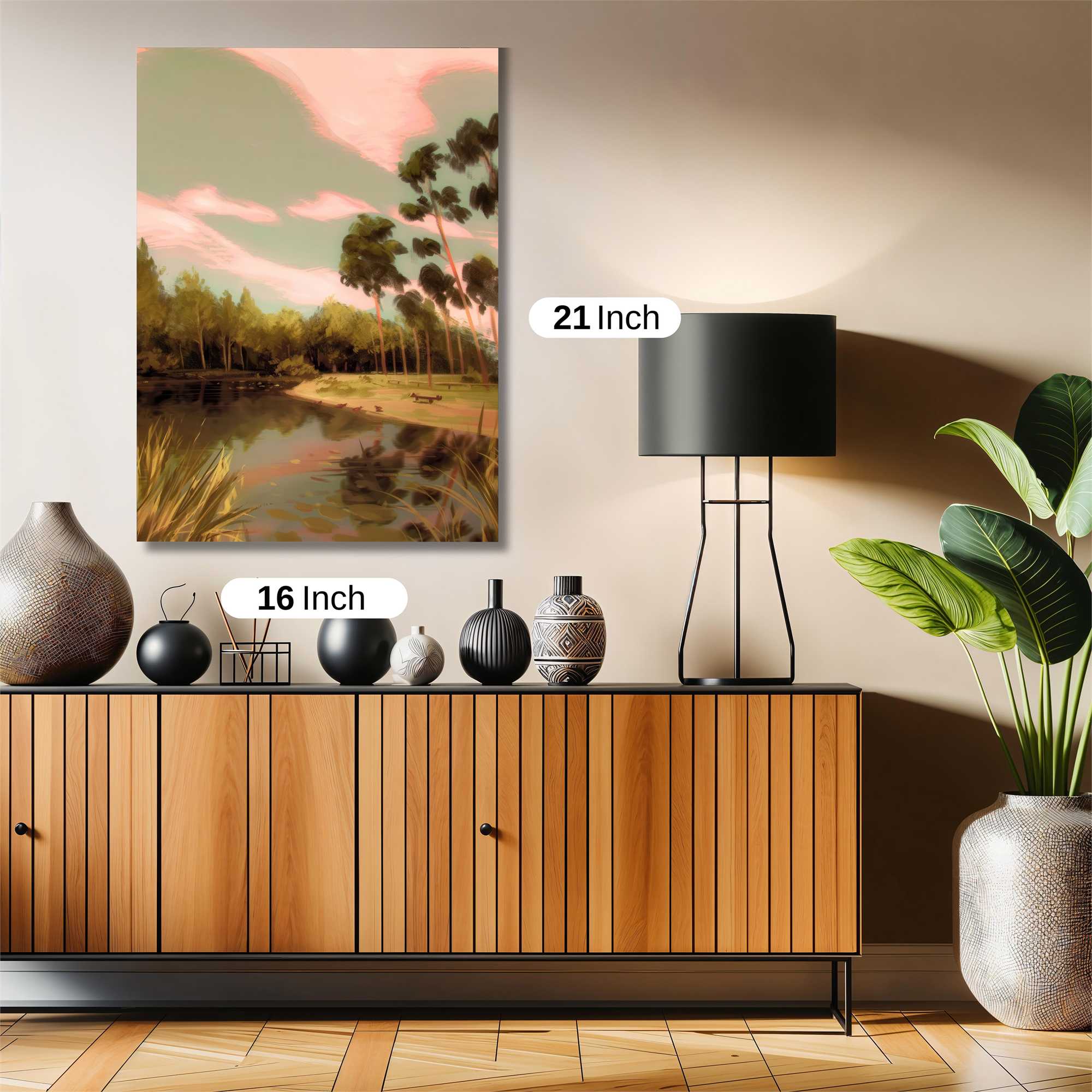 Sunset Serenity Safe Wall Magnetic / M