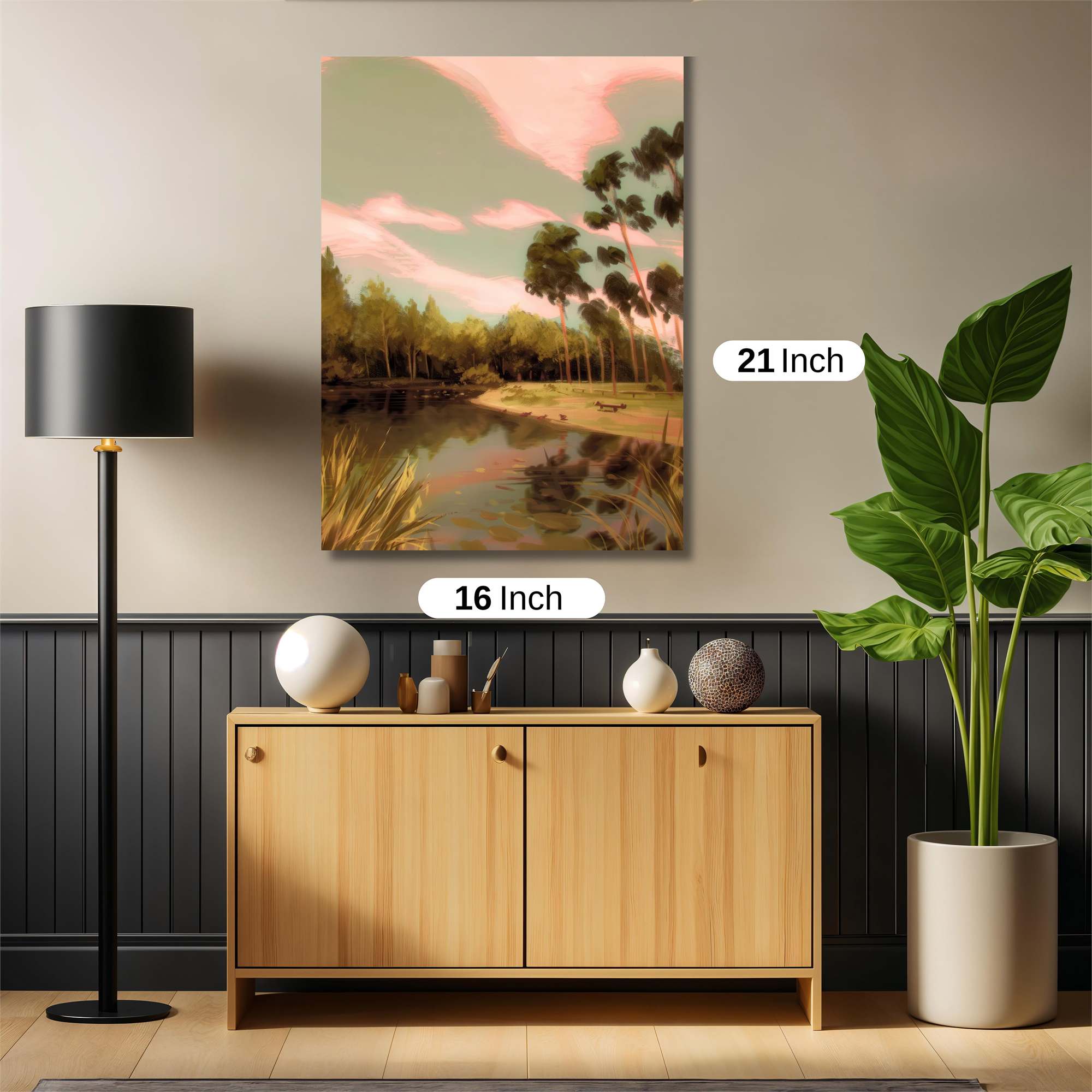Sunset Serenity Safe Wall Magnetic / M