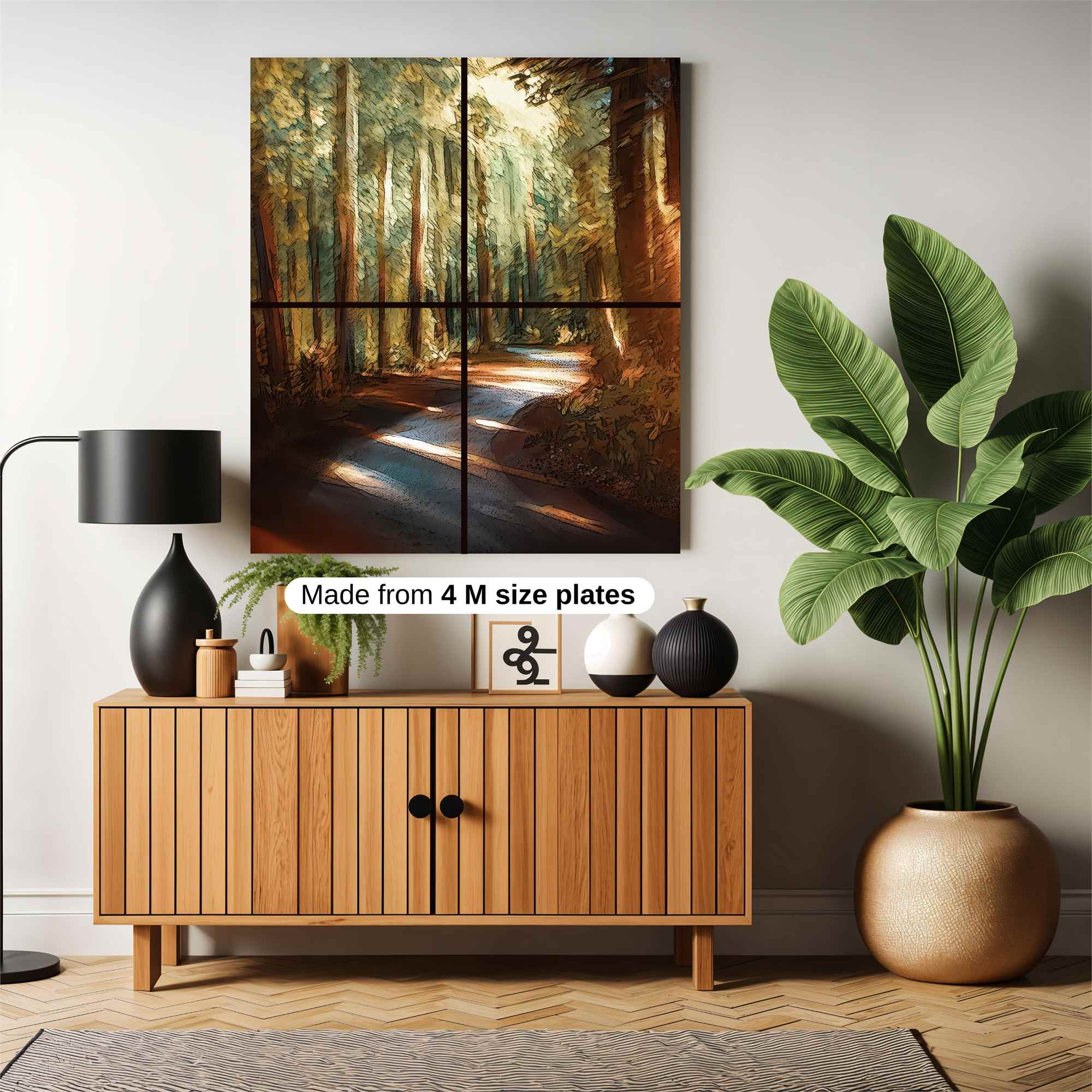 Forest Serenity Safe Wall Magnetic / M