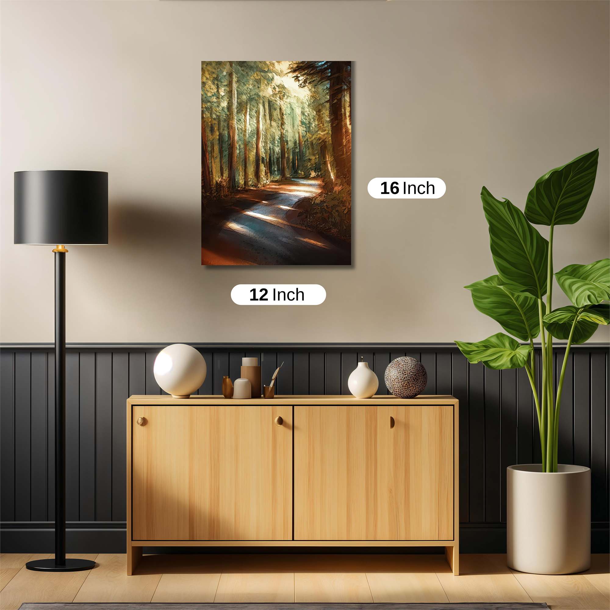 Forest Serenity Safe Wall Magnetic / M