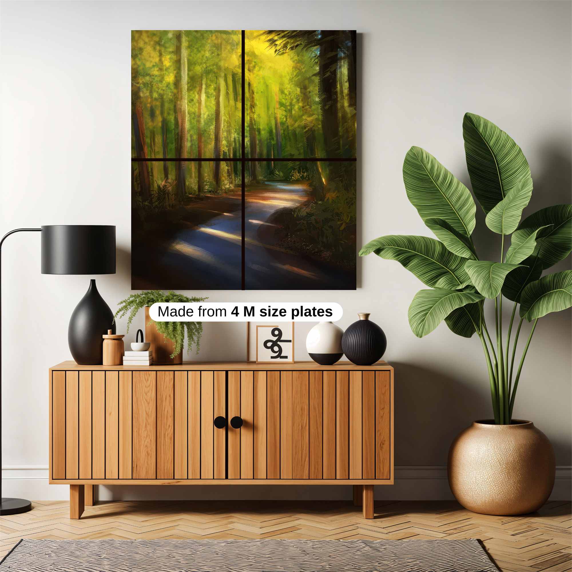 Forest Serenity Safe Wall Magnetic / M