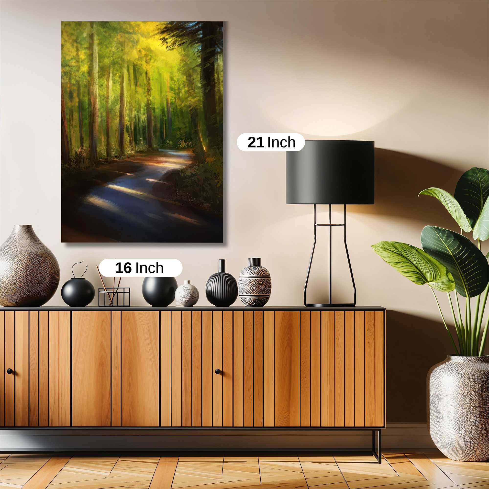 Forest Serenity Safe Wall Magnetic / M