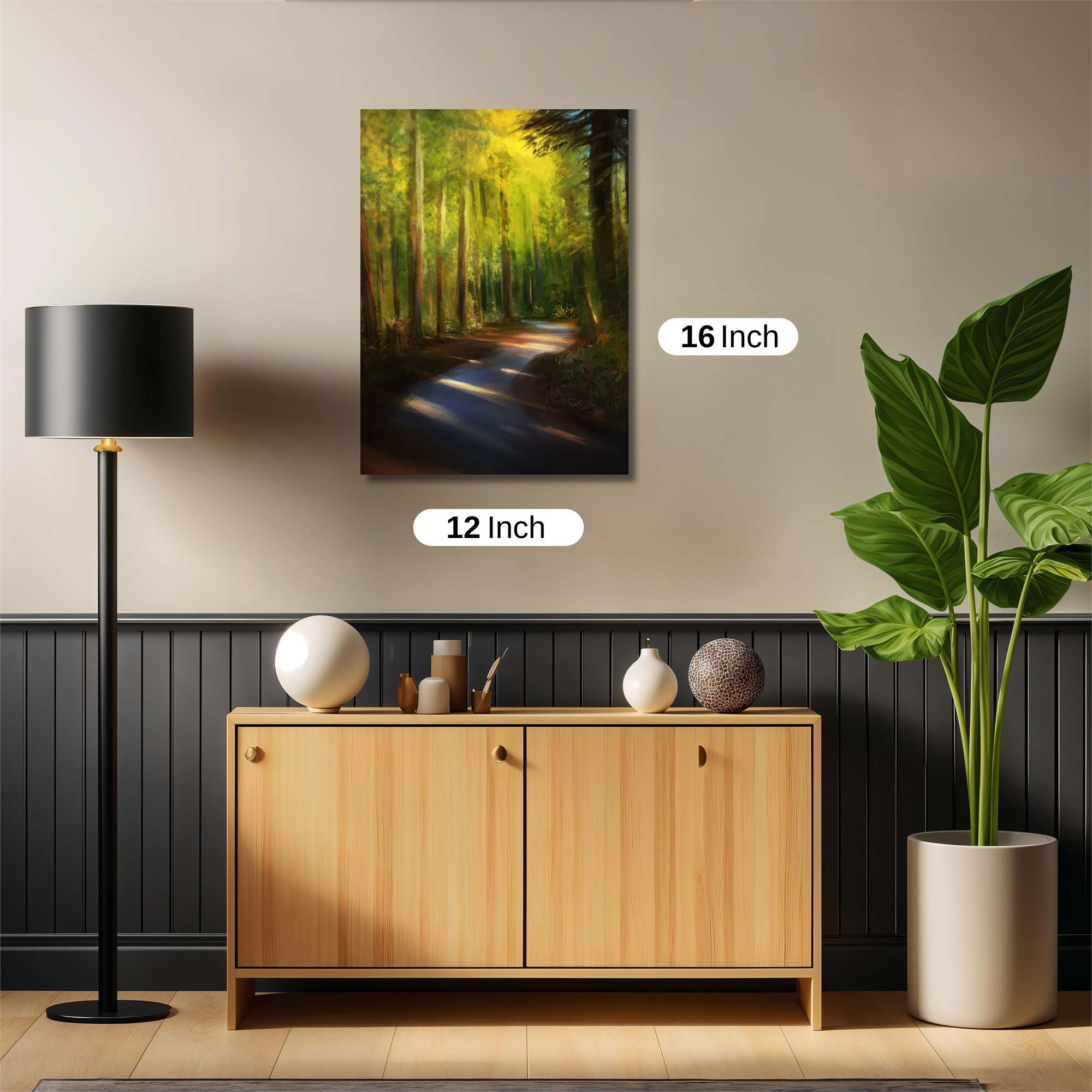Forest Serenity Safe Wall Magnetic / M