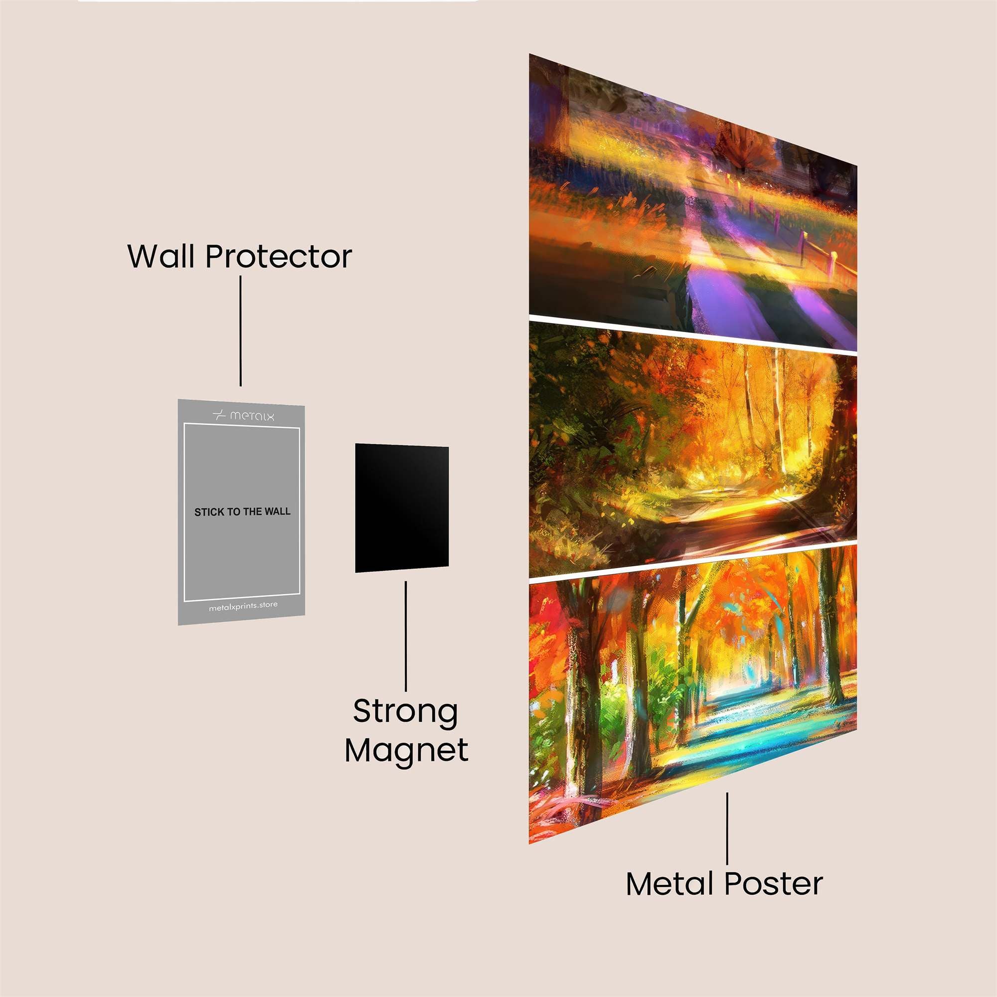 Autumn Dream Safe Wall Magnetic / M