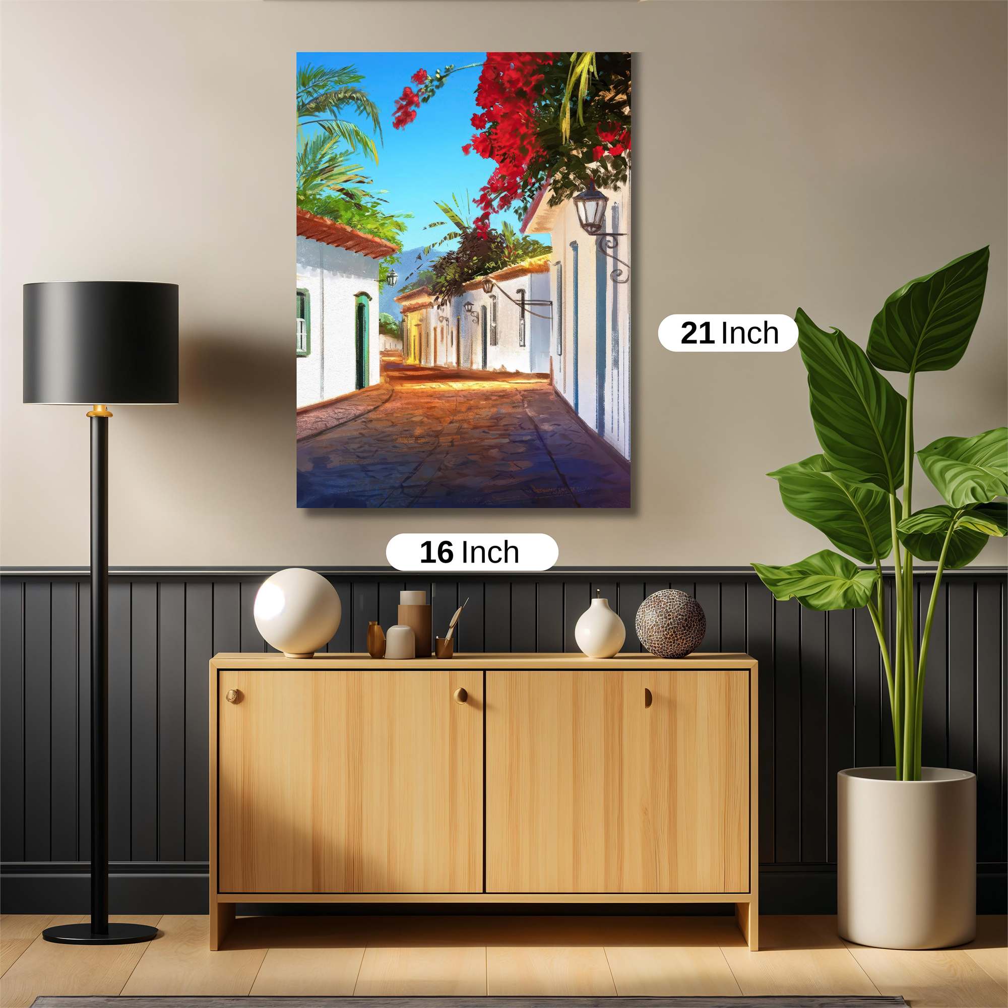 Tranquil Town Safe Wall Magnetic / M