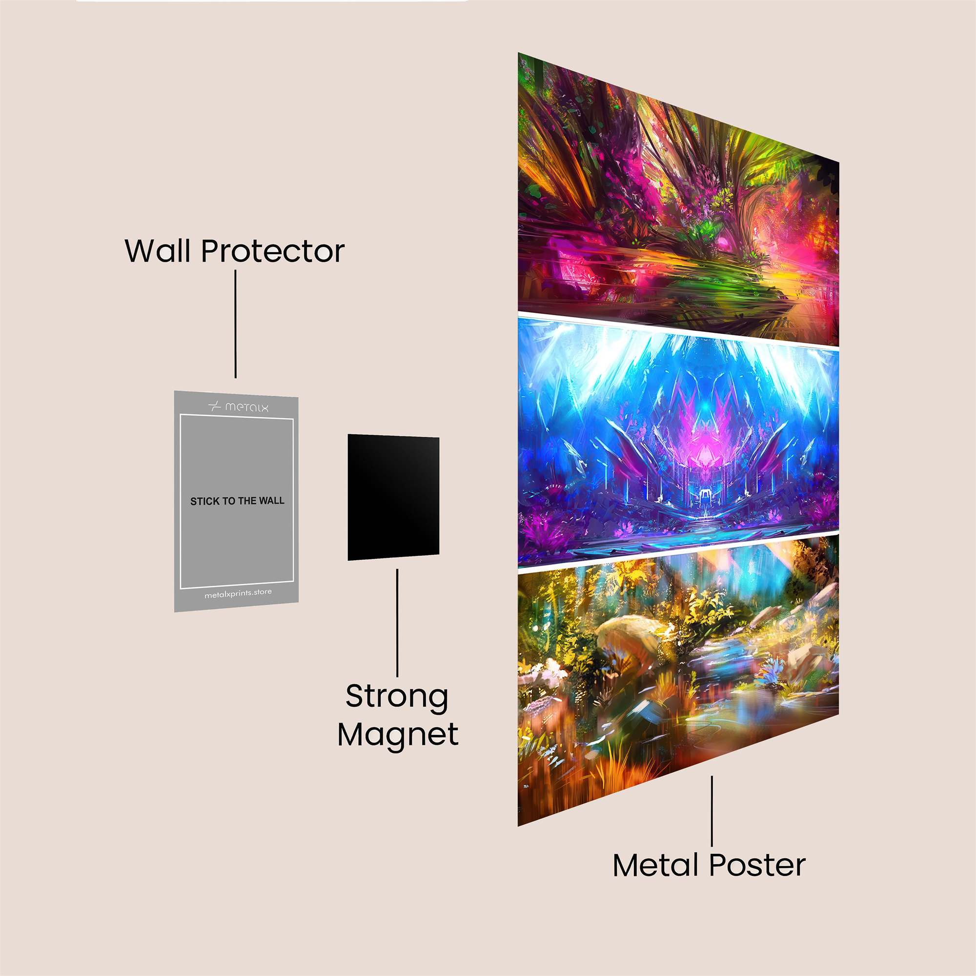 Fairyland Dreamscape Safe Wall Magnetic / M