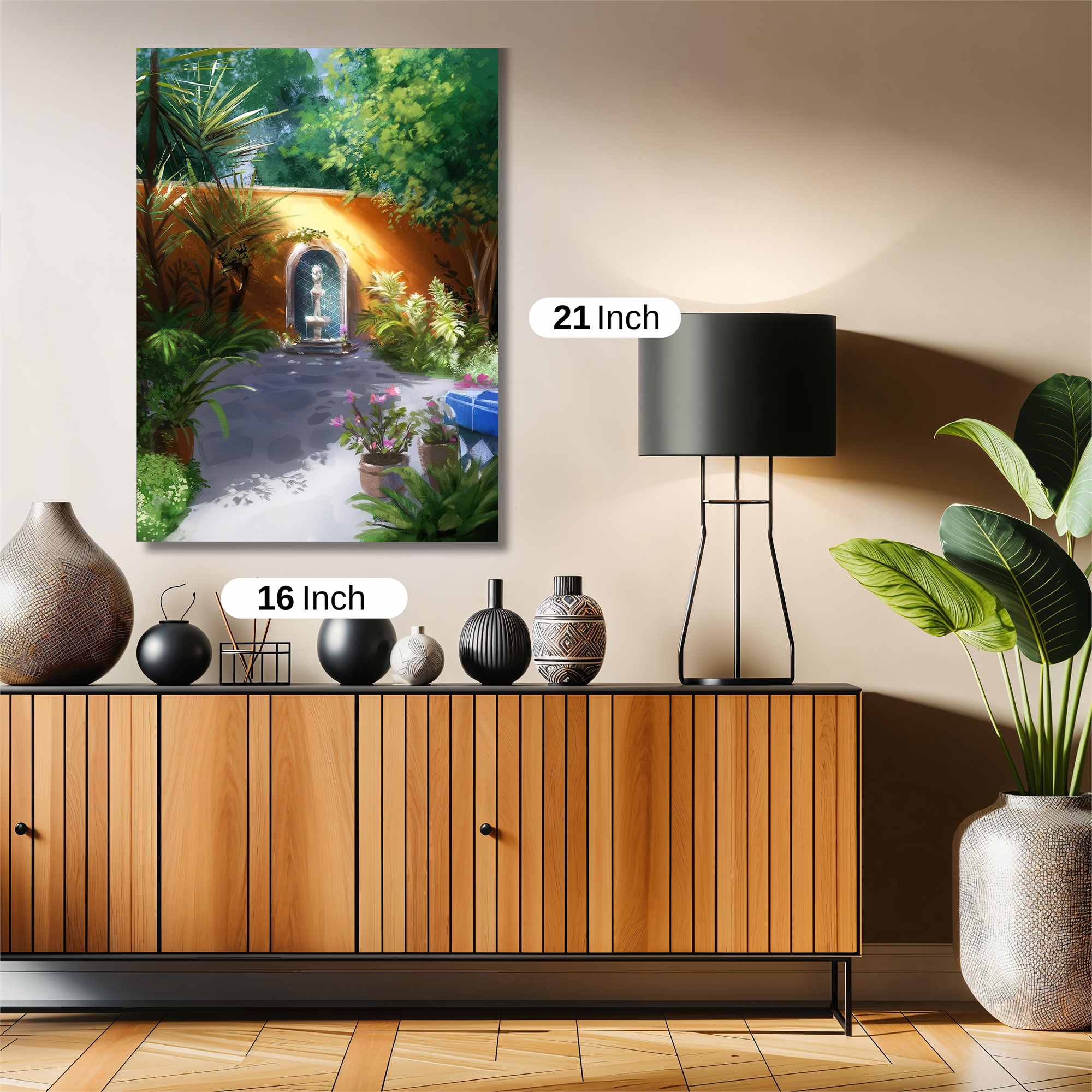 Garden Serenity Safe Wall Magnetic / M