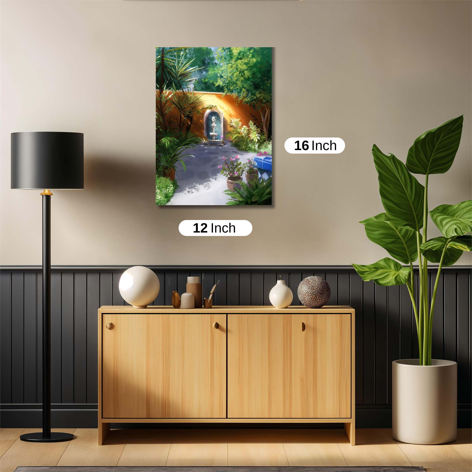 Garden Serenity Safe Wall Magnetic / M