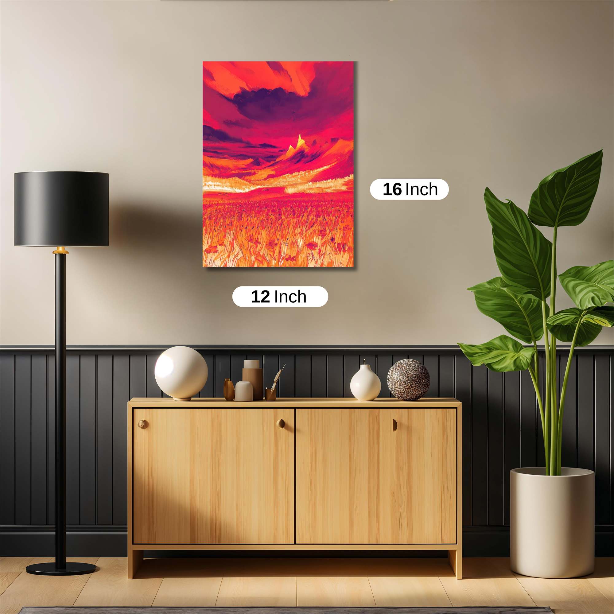 Sunset Blaze Safe Wall Magnetic / M
