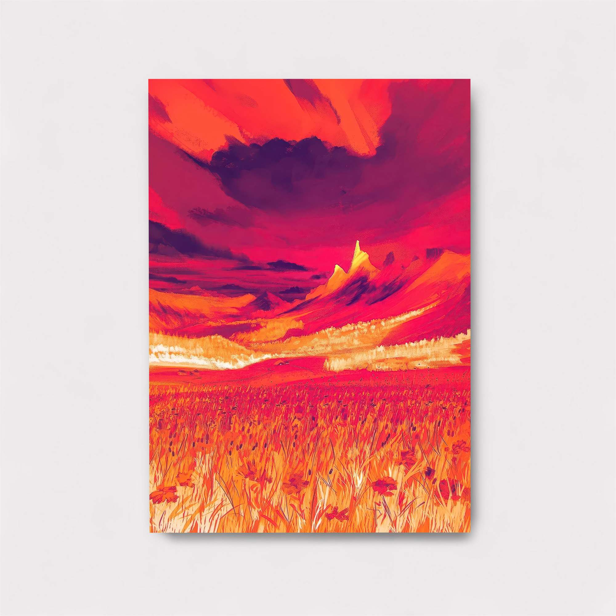 Sunset Blaze Safe Wall Magnetic / M