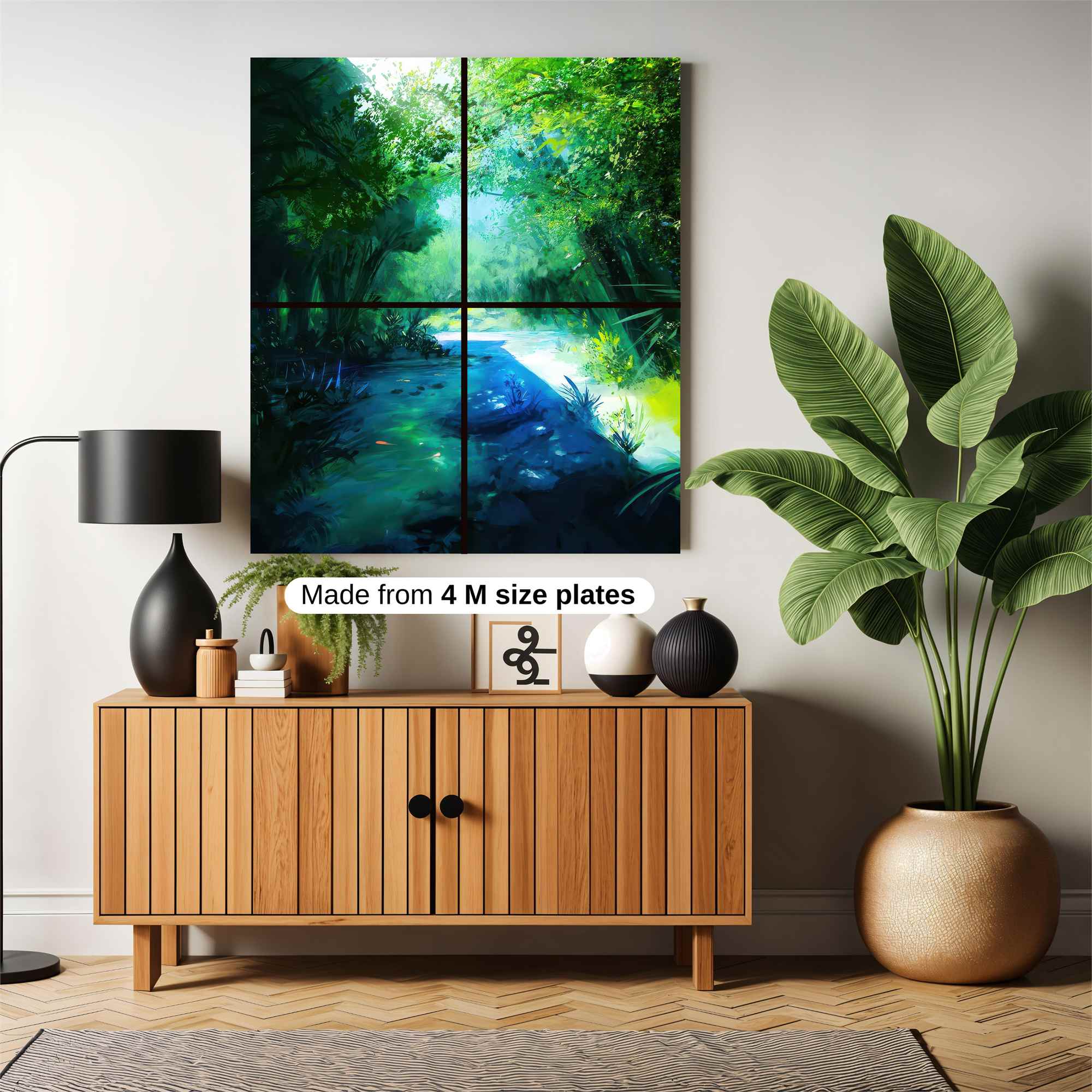 Forest Serenity Safe Wall Magnetic / M