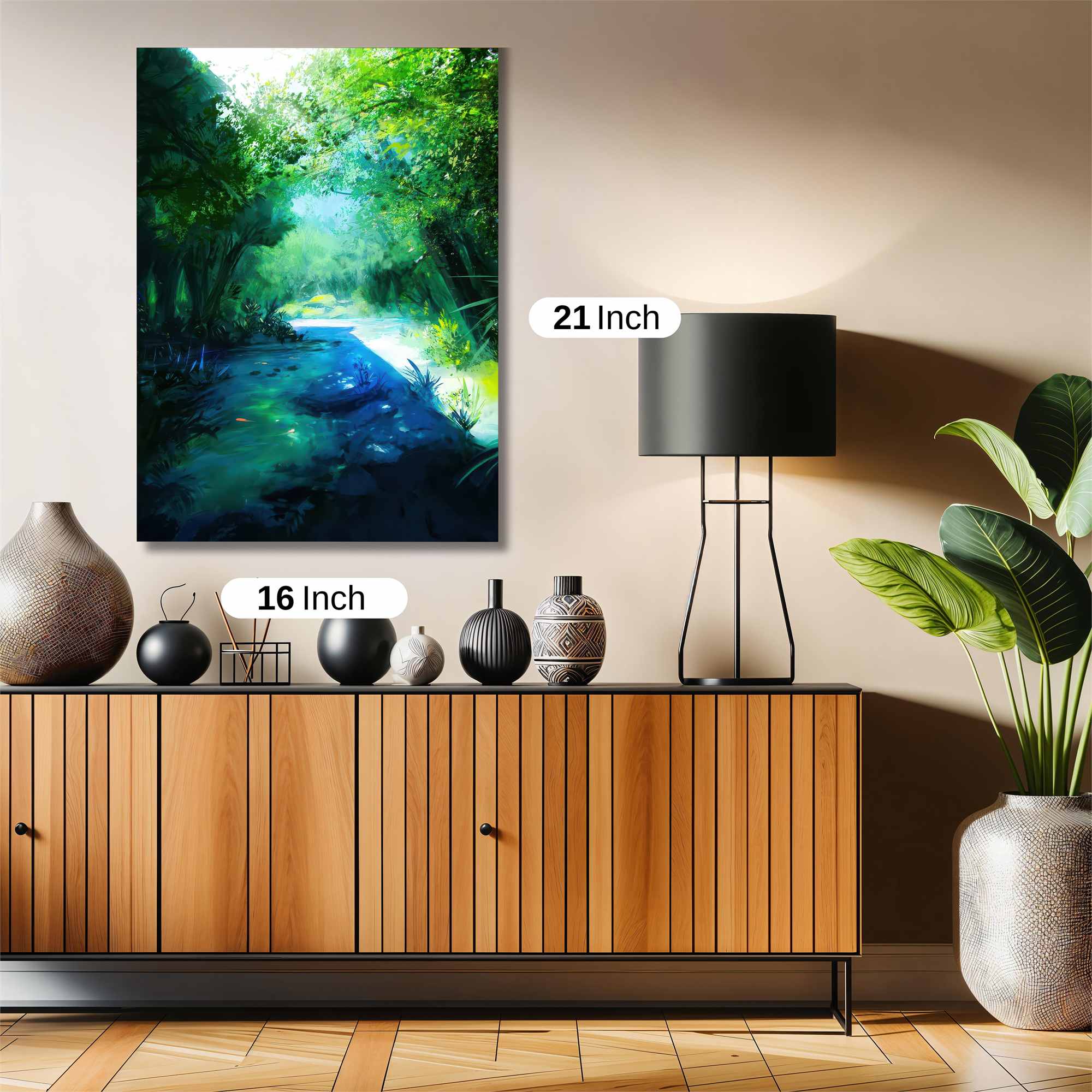 Forest Serenity Safe Wall Magnetic / M