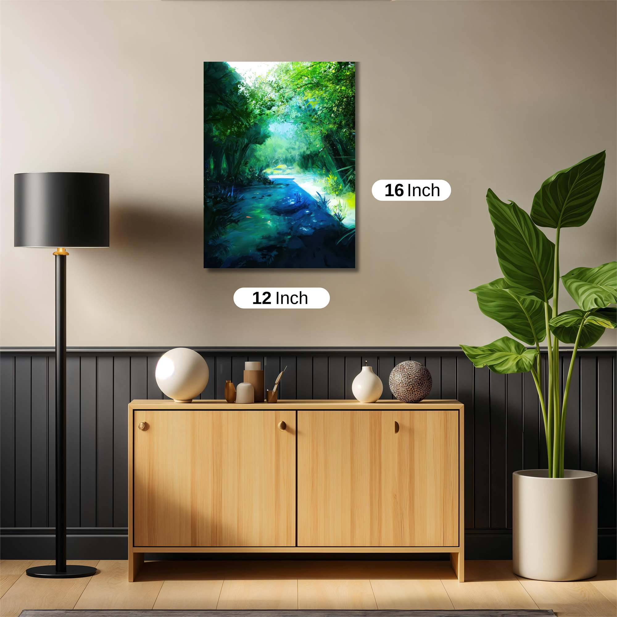 Forest Serenity Safe Wall Magnetic / M