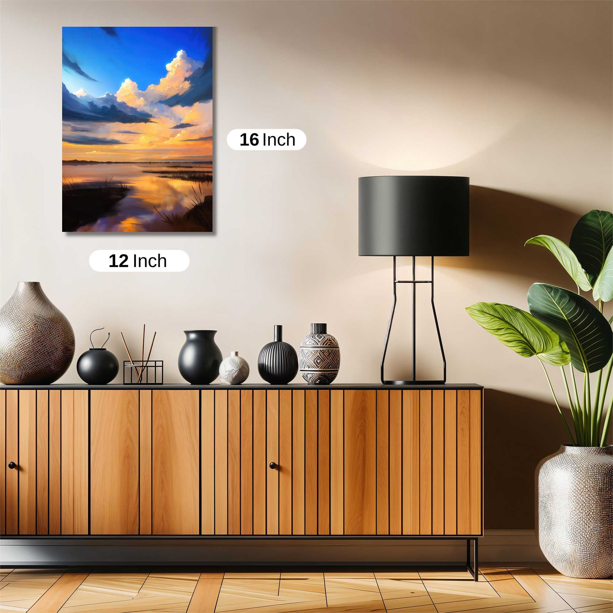 Sky Serenity Safe Wall Magnetic / M