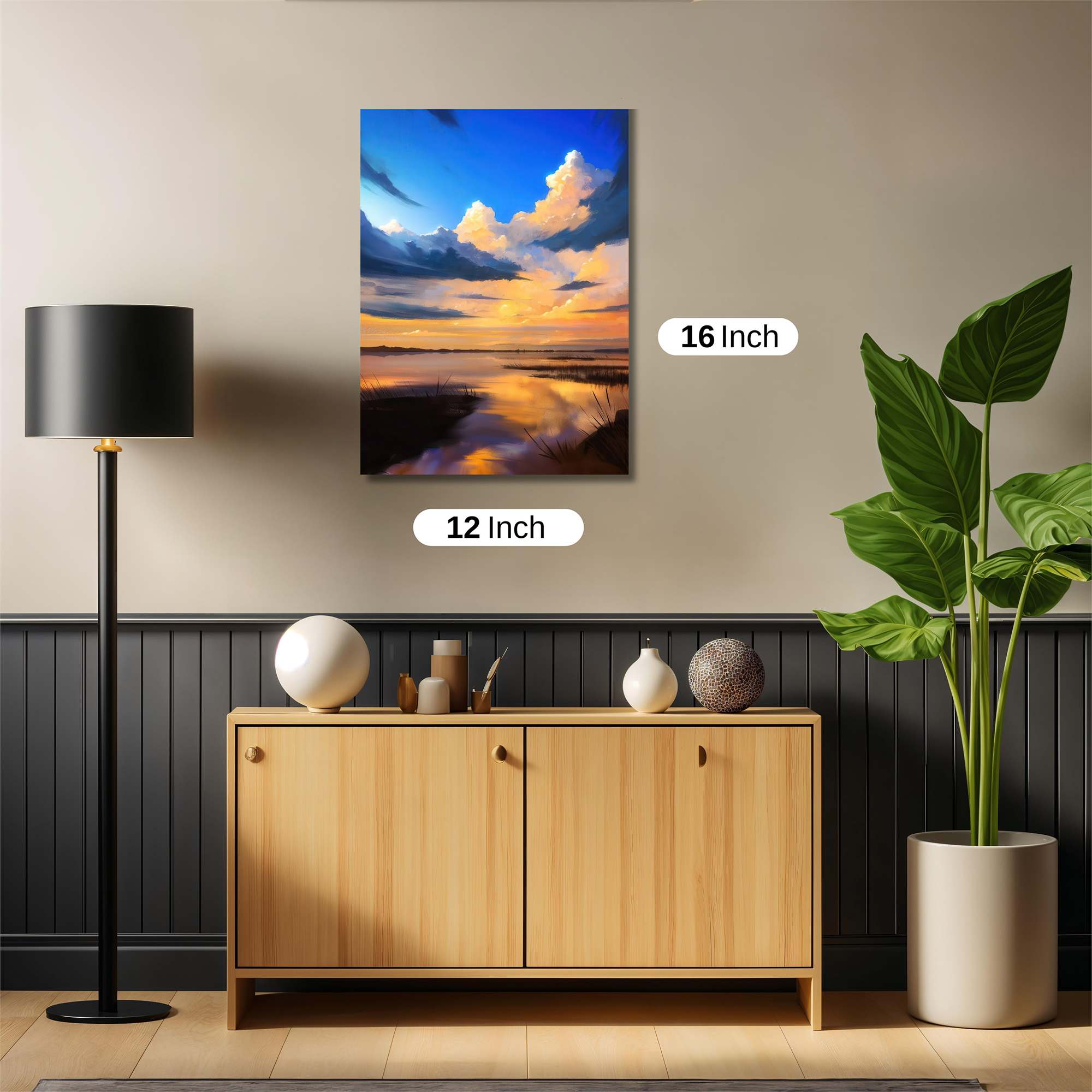 Sky Serenity Safe Wall Magnetic / M