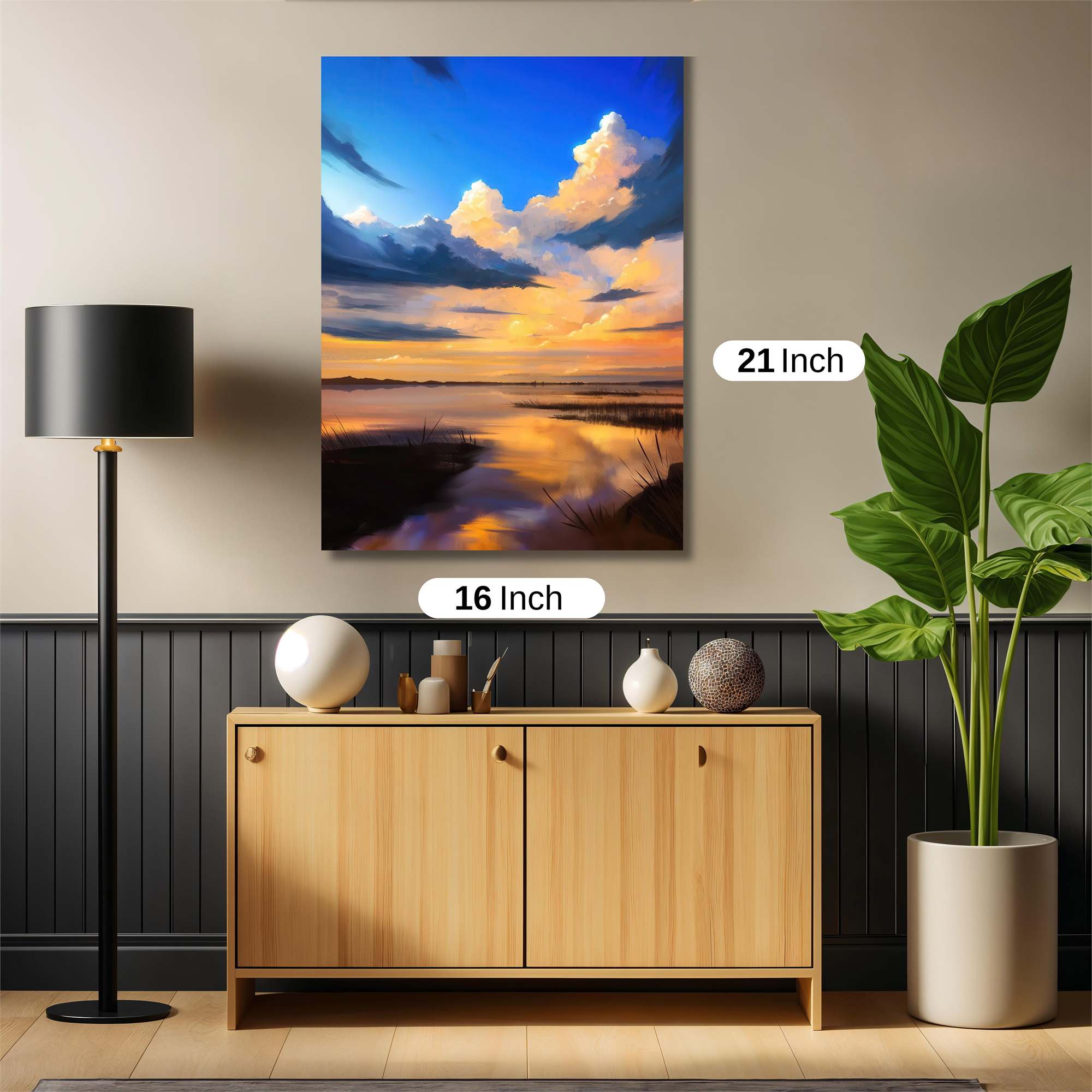 Sky Serenity Safe Wall Magnetic / M
