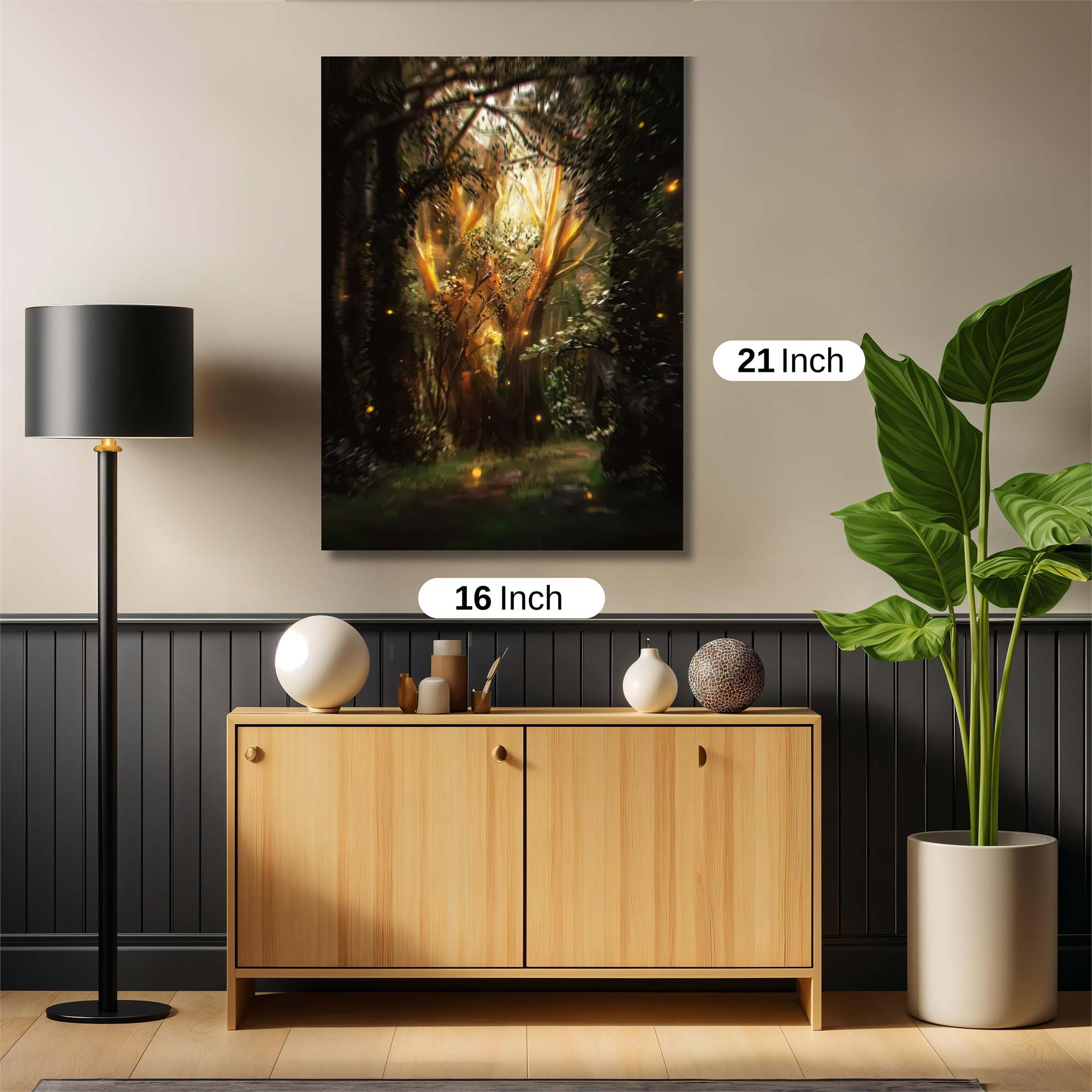 Forest Glow Safe Wall Magnetic / M