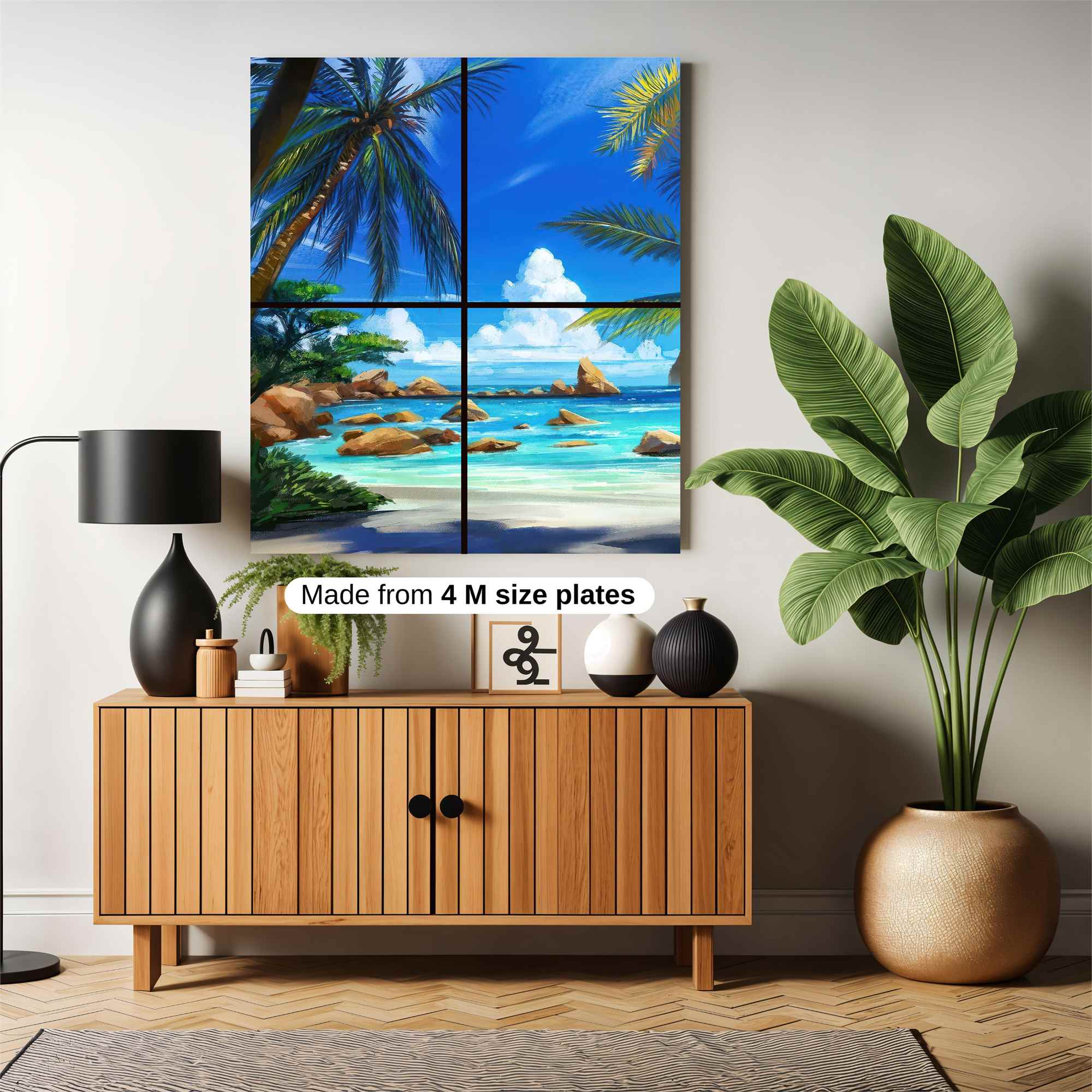 Tropical Bliss Safe Wall Magnetic / M