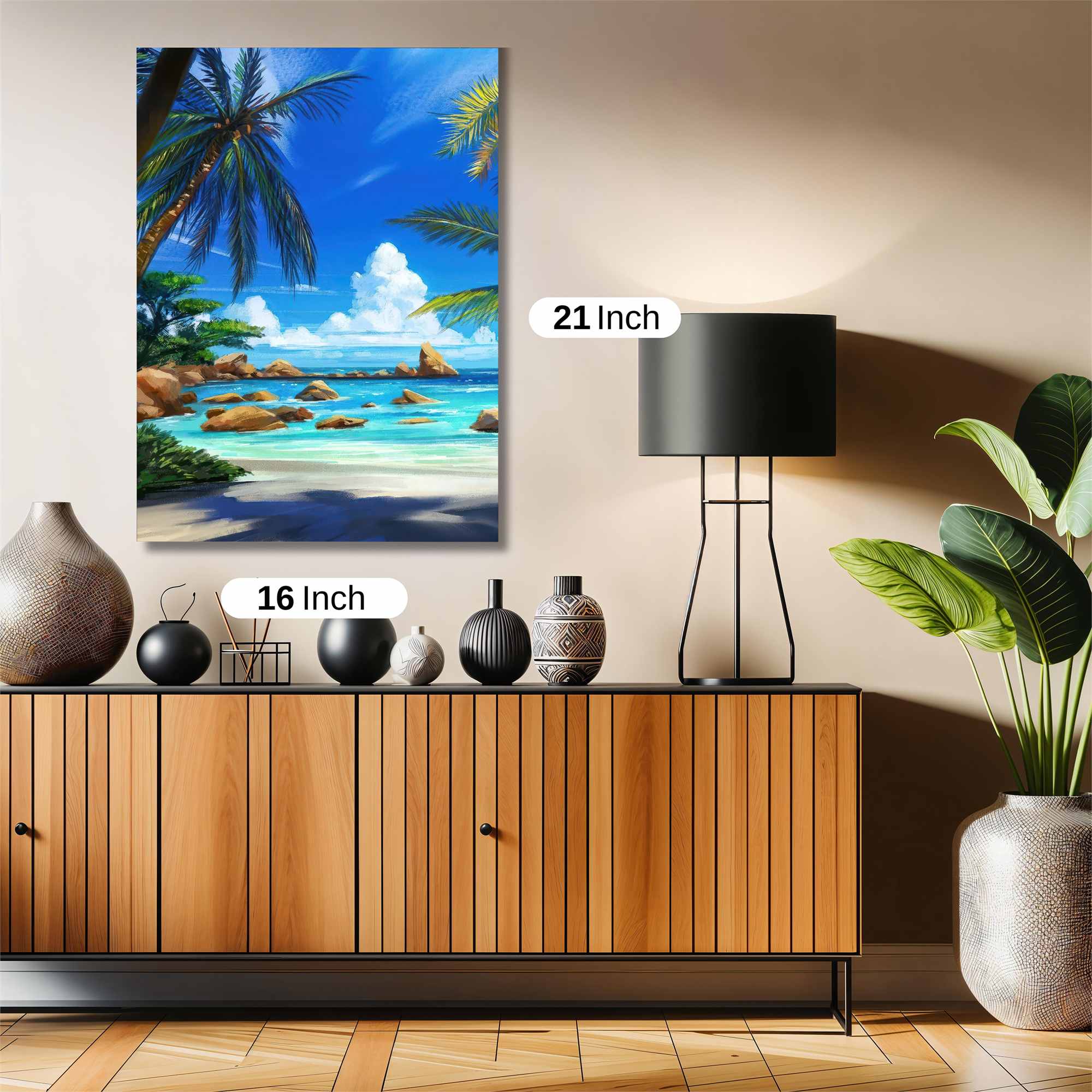 Tropical Bliss Safe Wall Magnetic / M