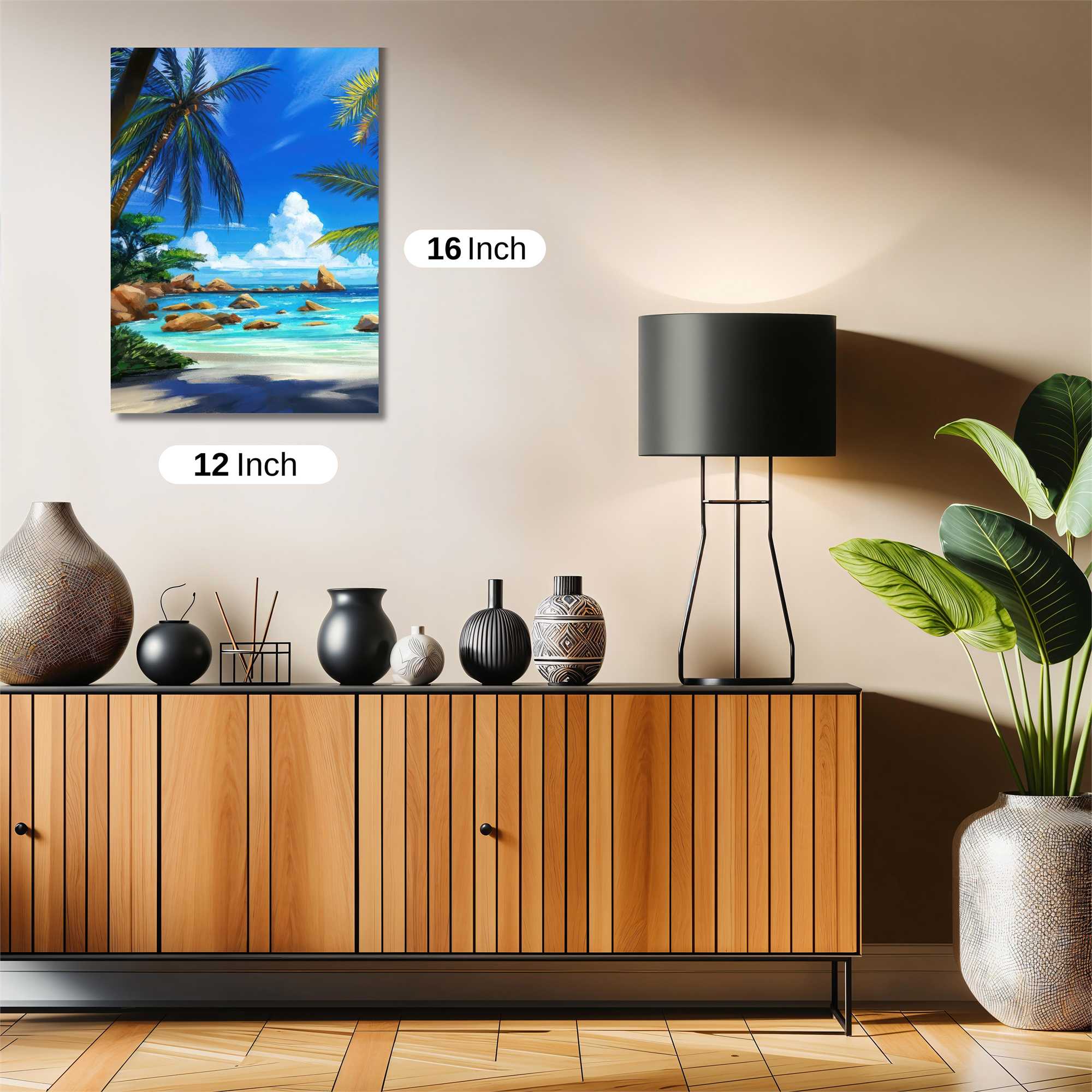 Tropical Bliss Safe Wall Magnetic / M