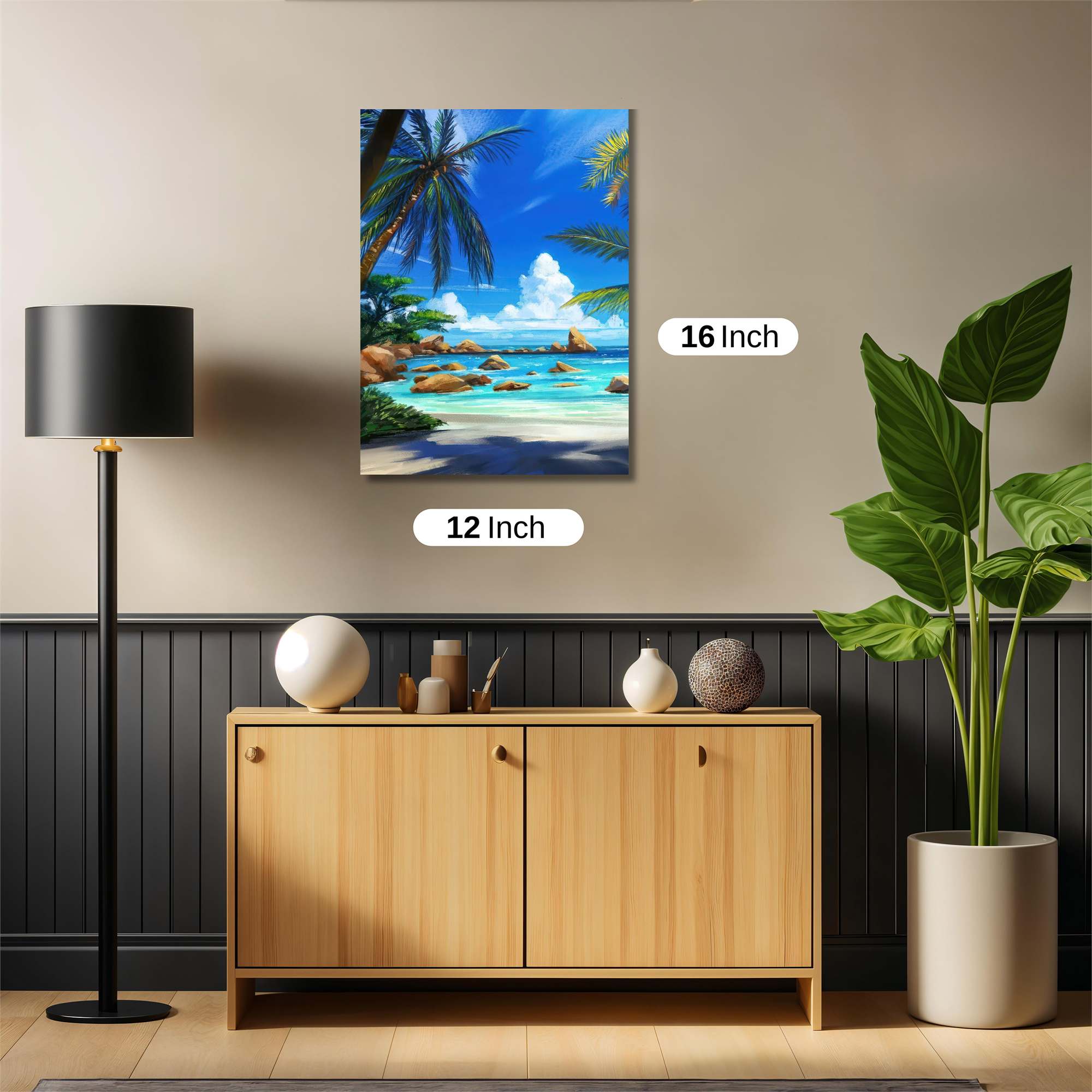 Tropical Bliss Safe Wall Magnetic / M