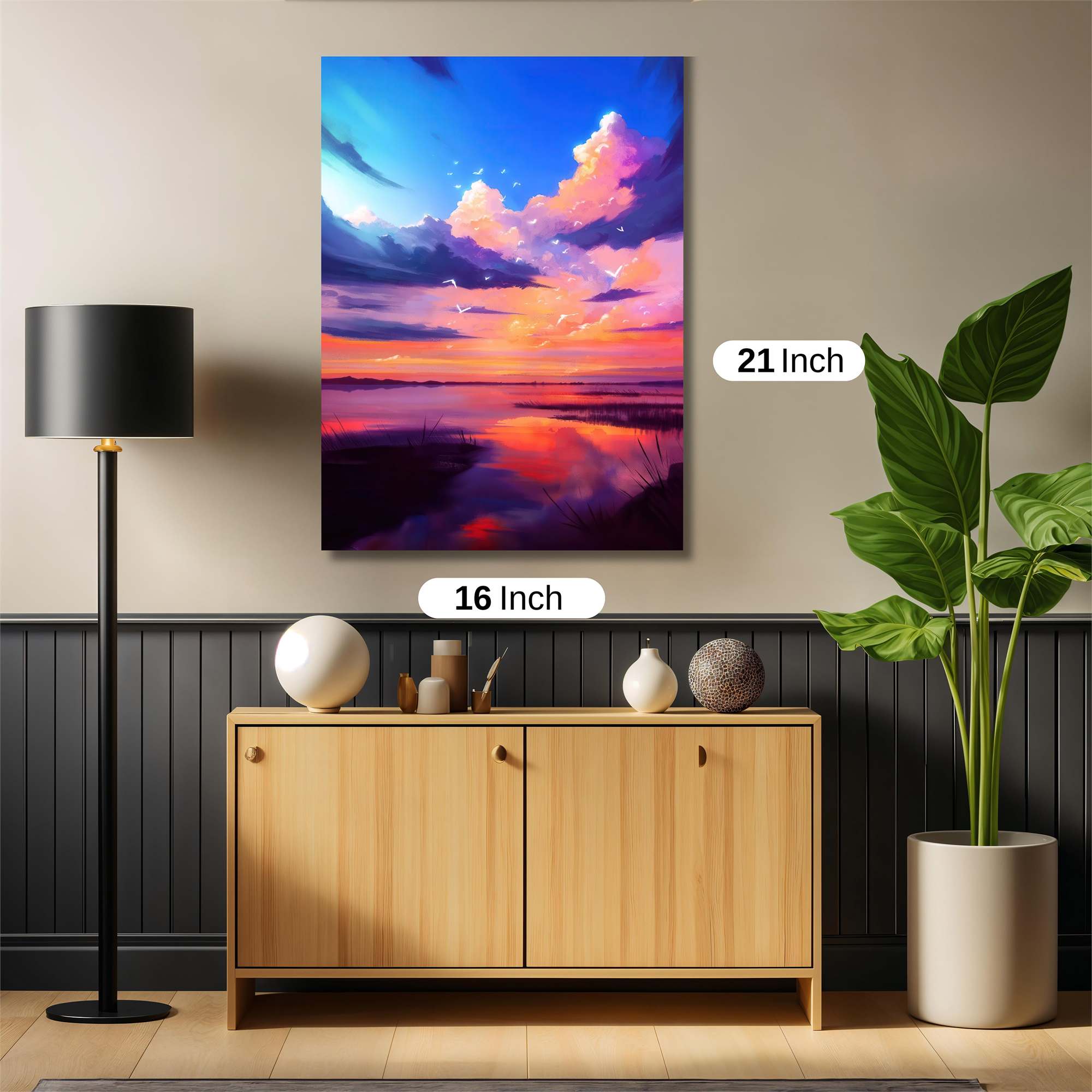 Sky Dreamscape Safe Wall Magnetic / M