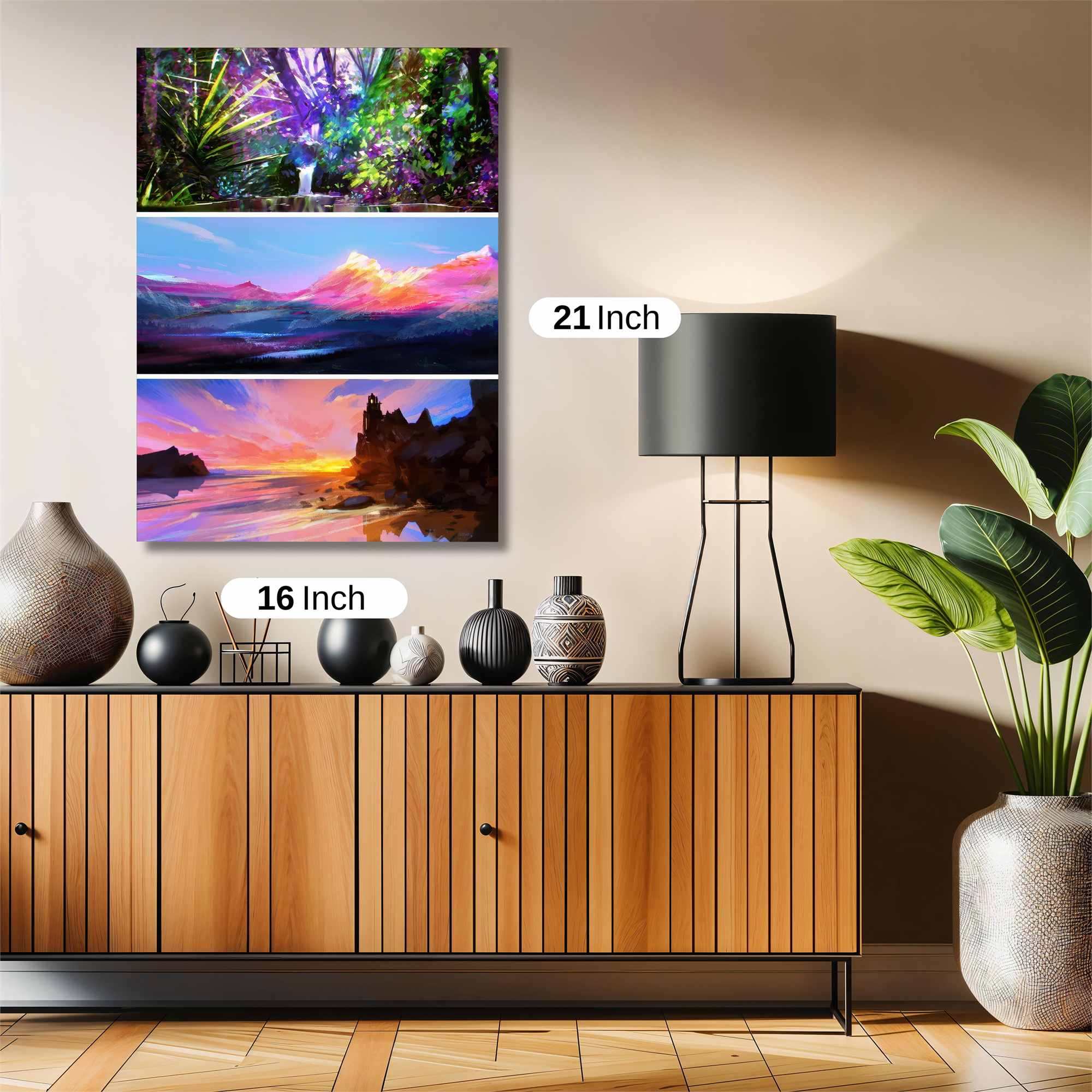 Jungle Radiance Safe Wall Magnetic / M