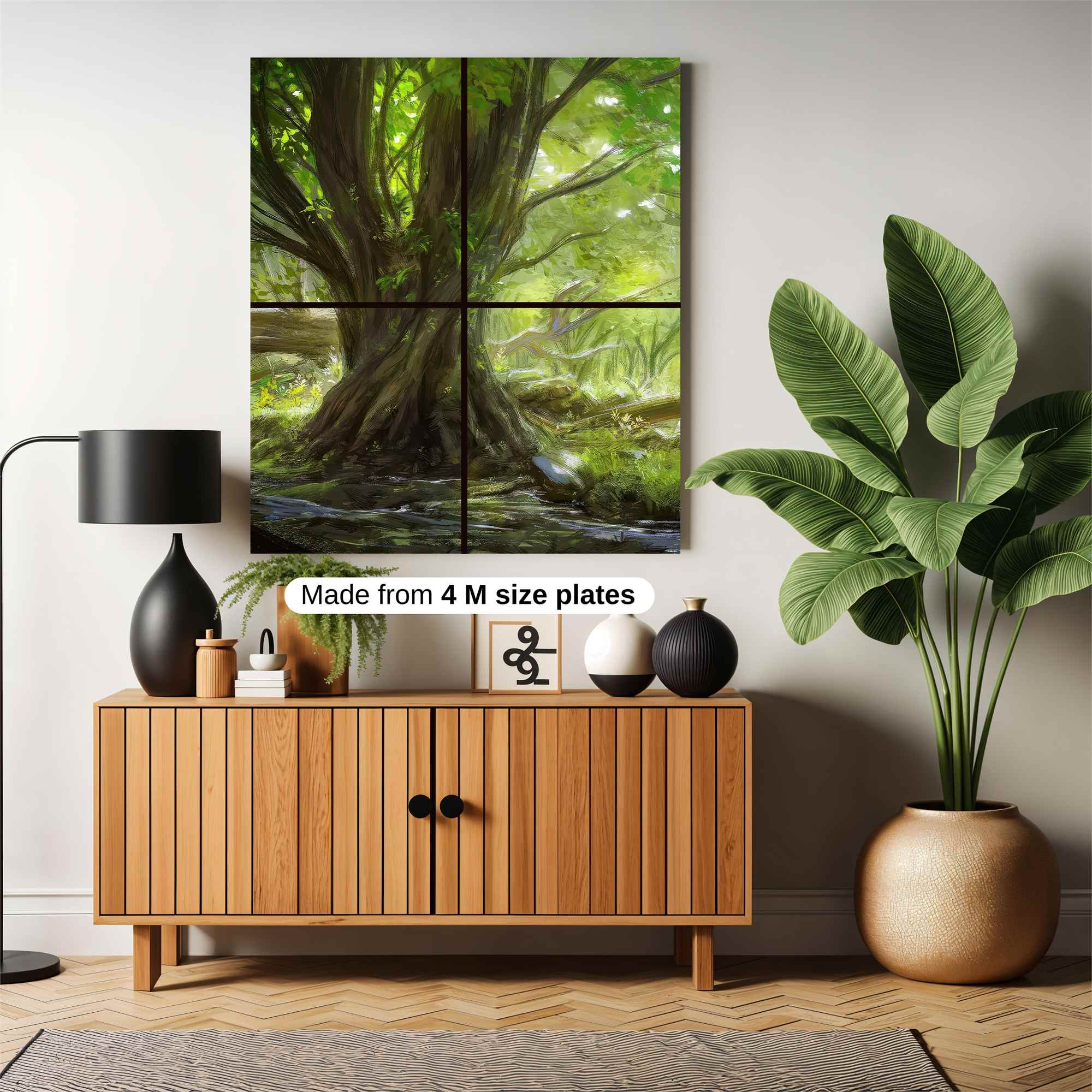 Ancient Serenity Safe Wall Magnetic / M