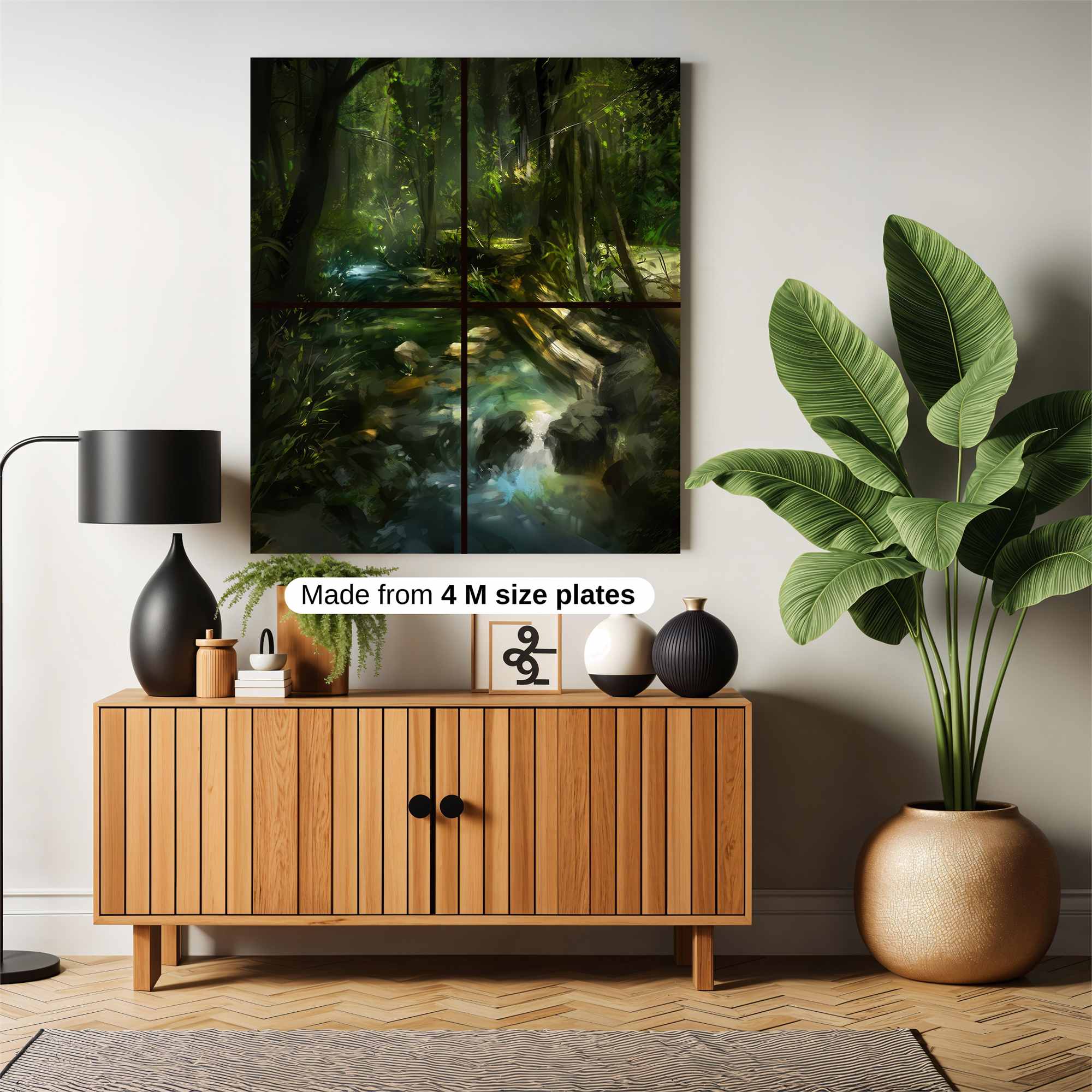 Jungle Serenity Safe Wall Magnetic / M