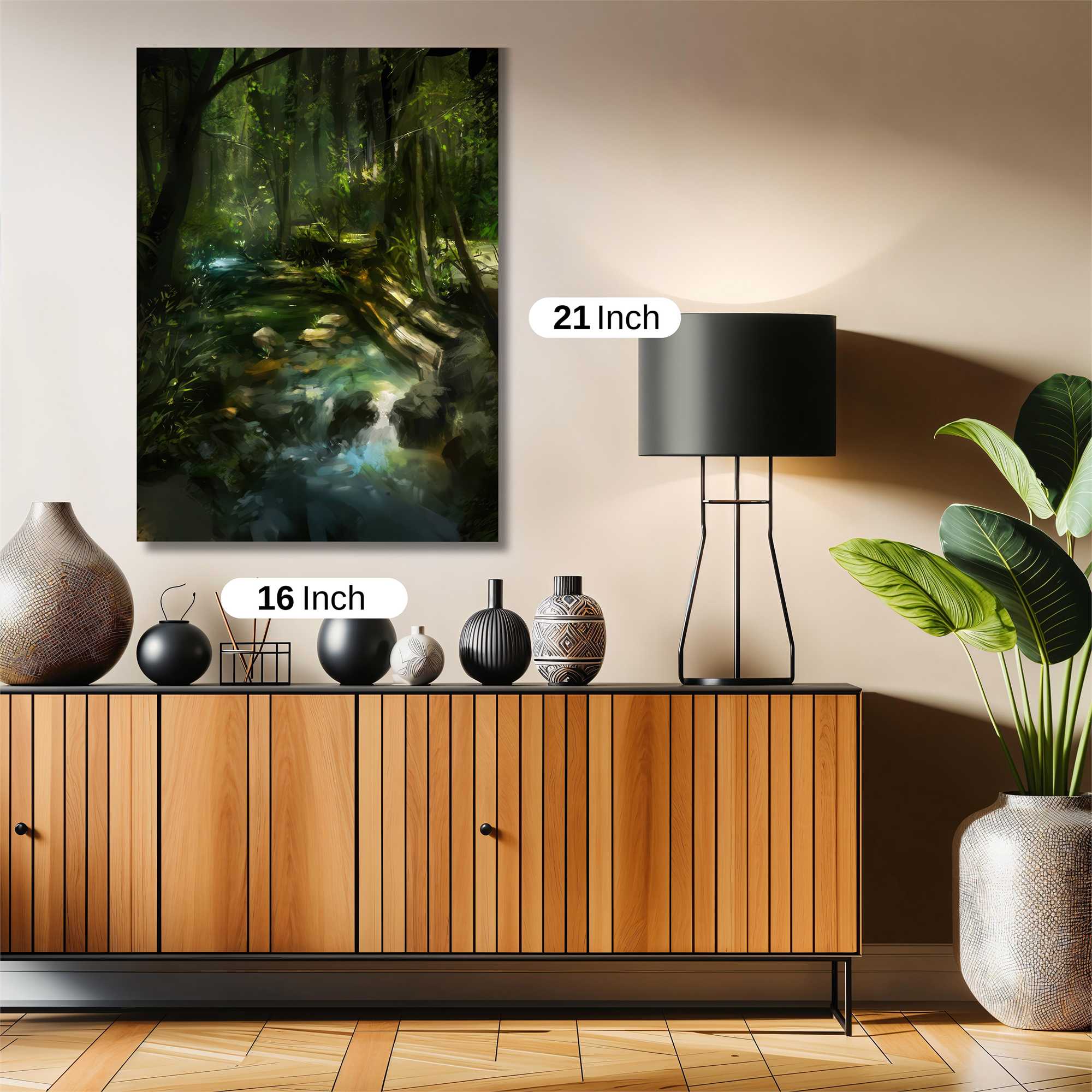 Jungle Serenity Safe Wall Magnetic / M