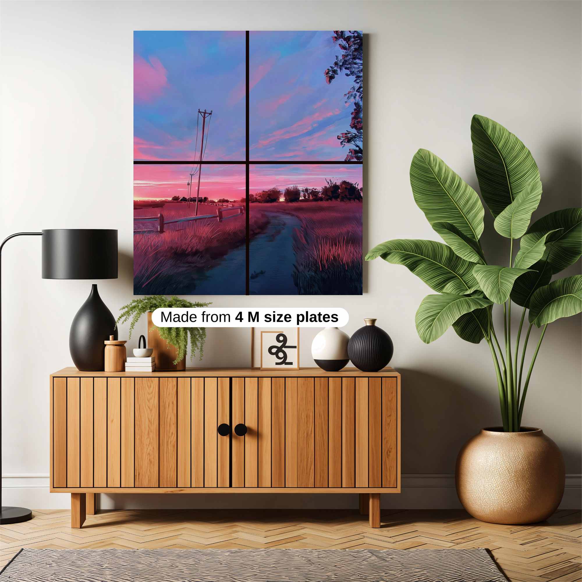 Sunset Serenity Safe Wall Magnetic / M
