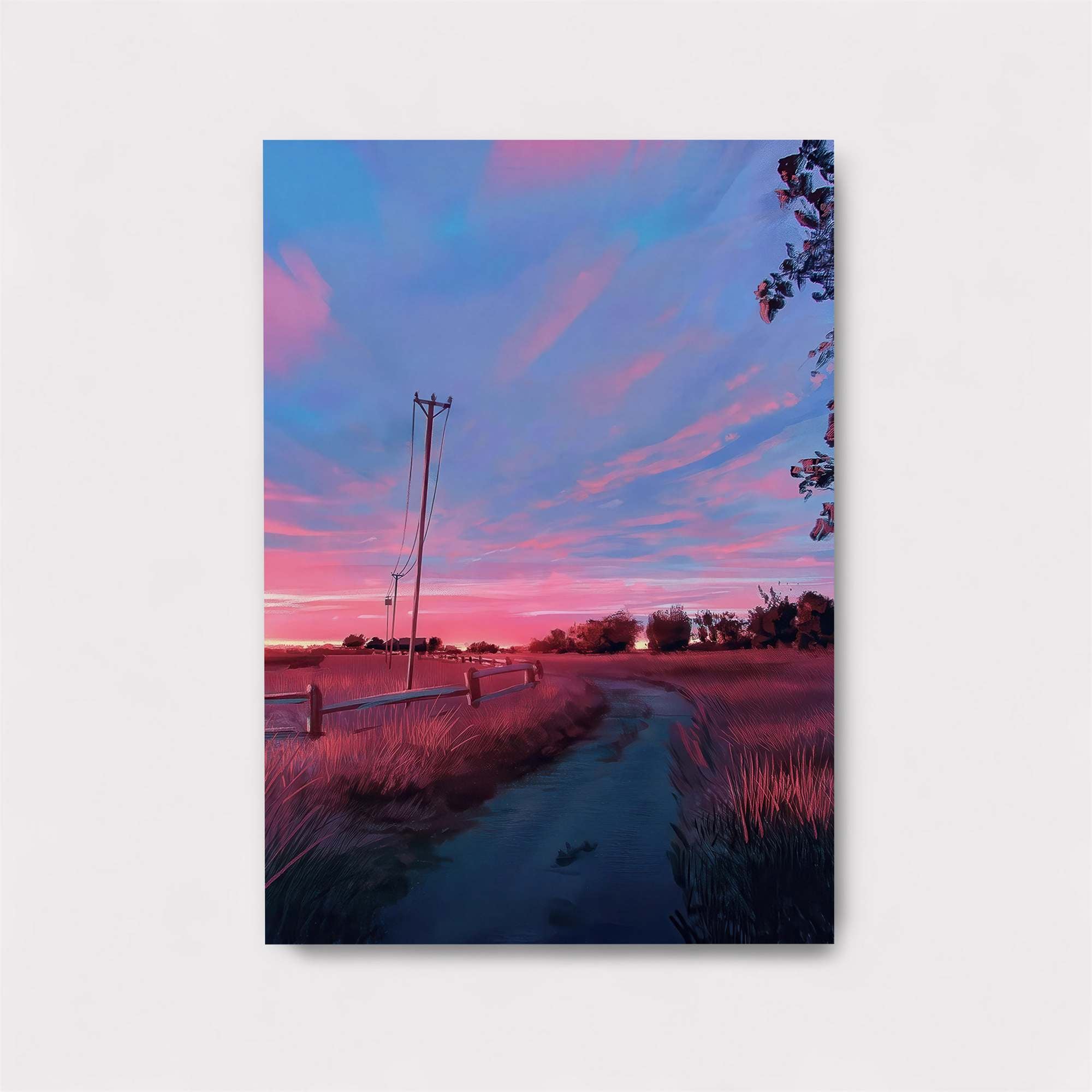 Sunset Serenity Safe Wall Magnetic / M