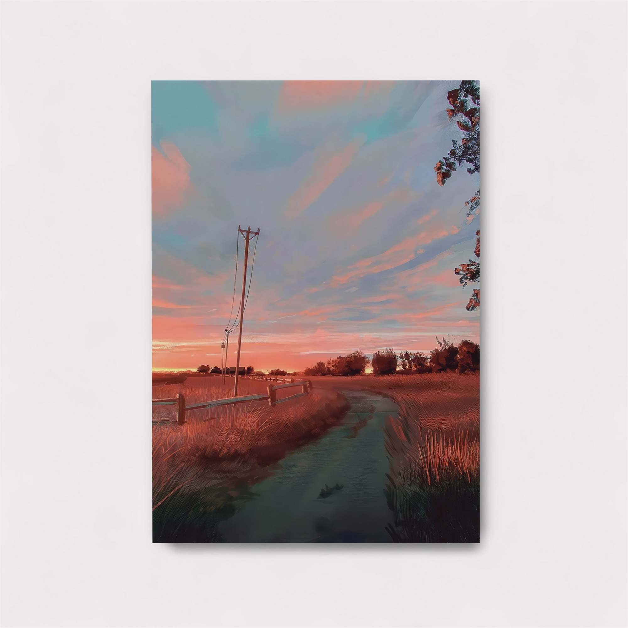 Sunset Serenity Safe Wall Magnetic / M