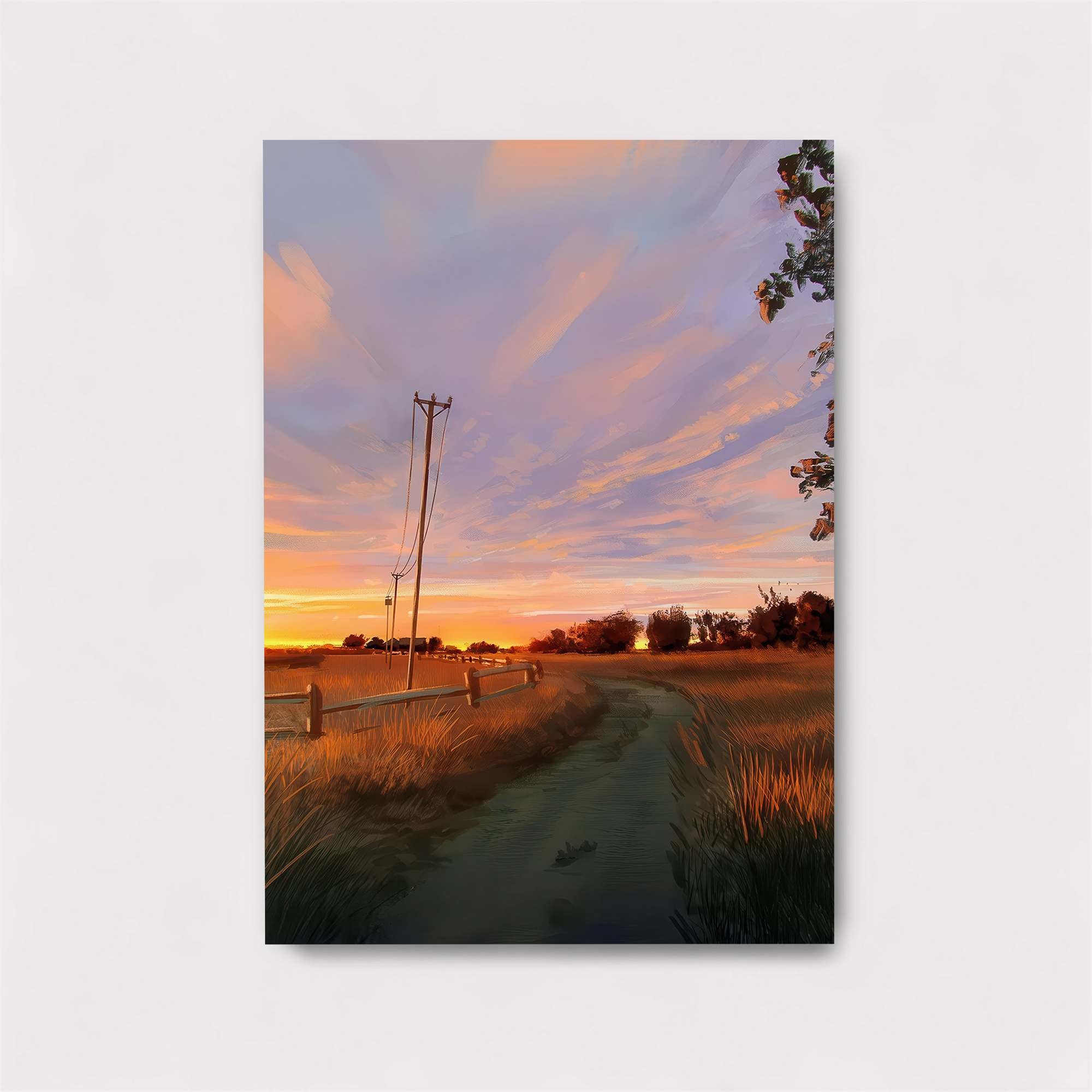 Sunset Serenity Safe Wall Magnetic / M