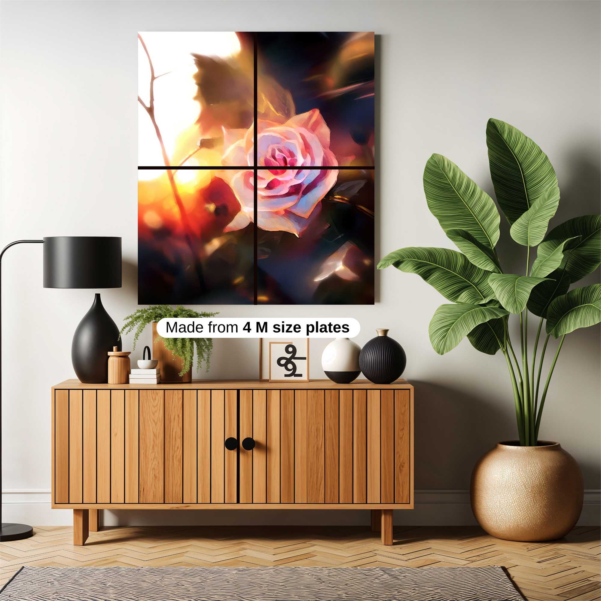 Rose Radiance Safe Wall Magnetic / M