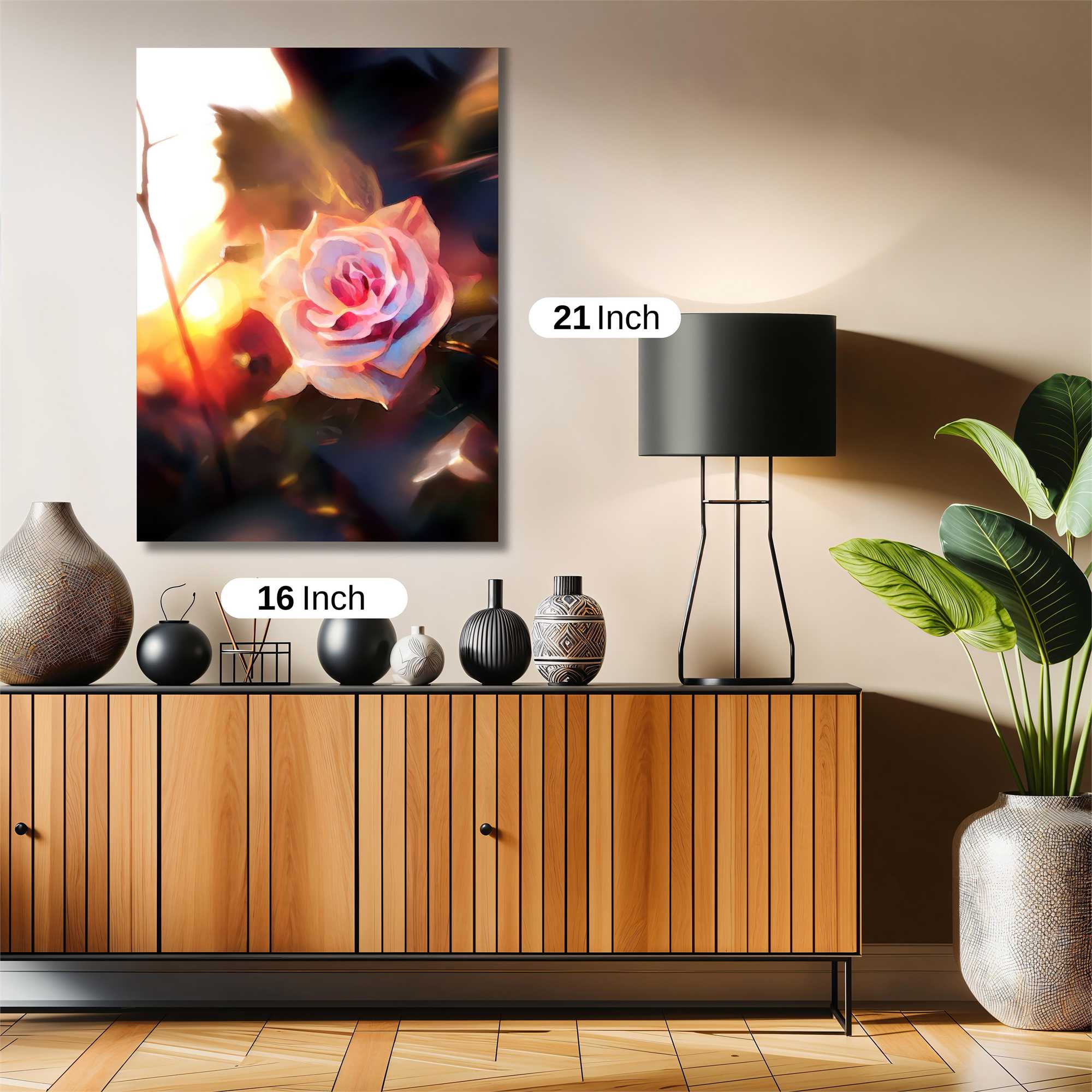 Rose Radiance Safe Wall Magnetic / M