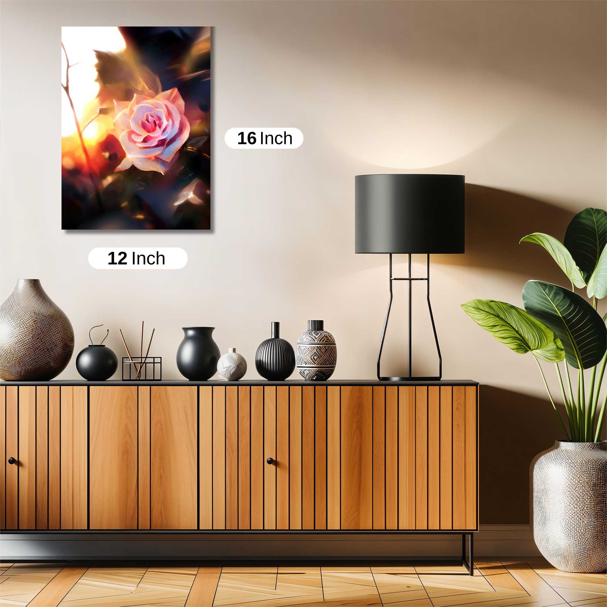 Rose Radiance Safe Wall Magnetic / M