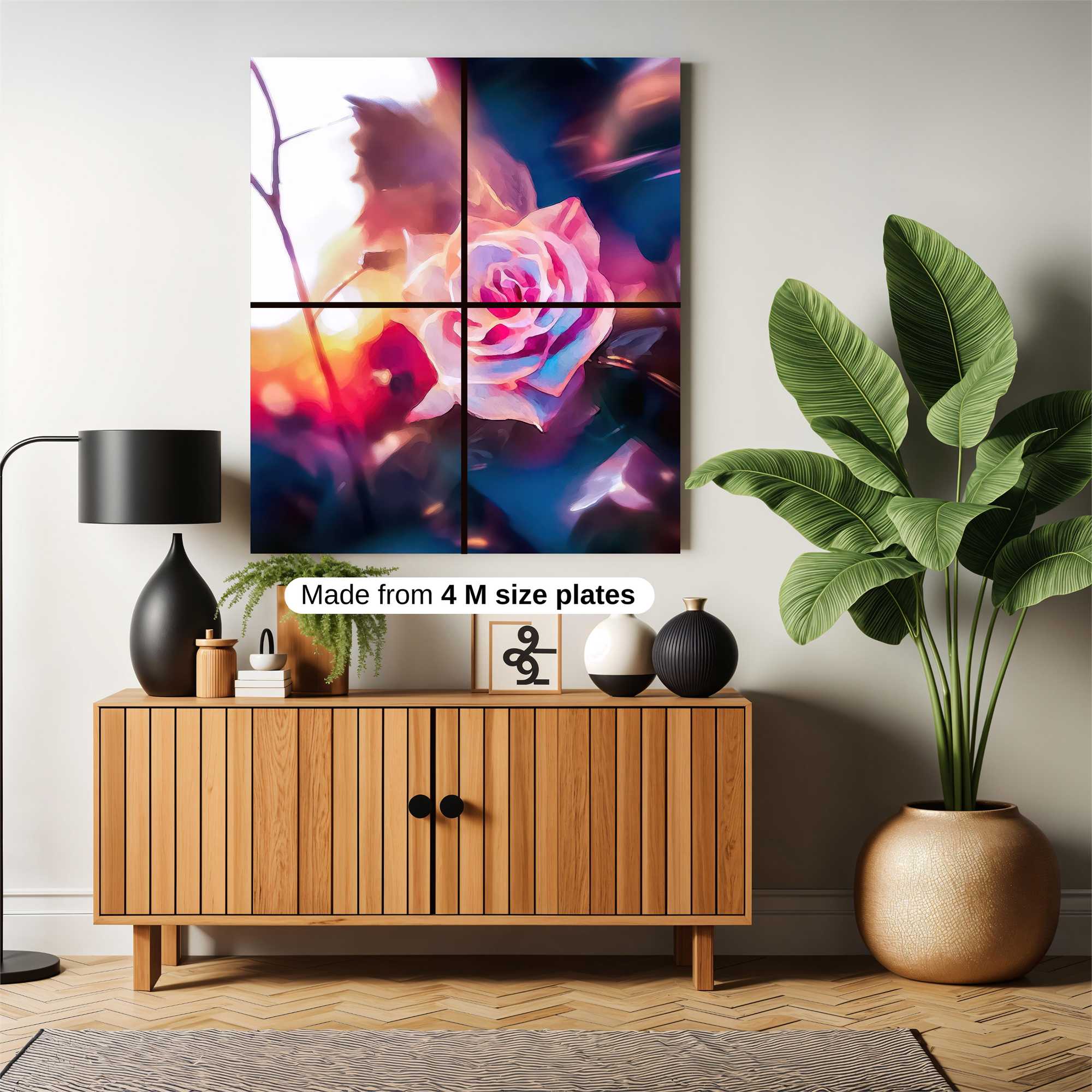 Rose Radiance Safe Wall Magnetic / M