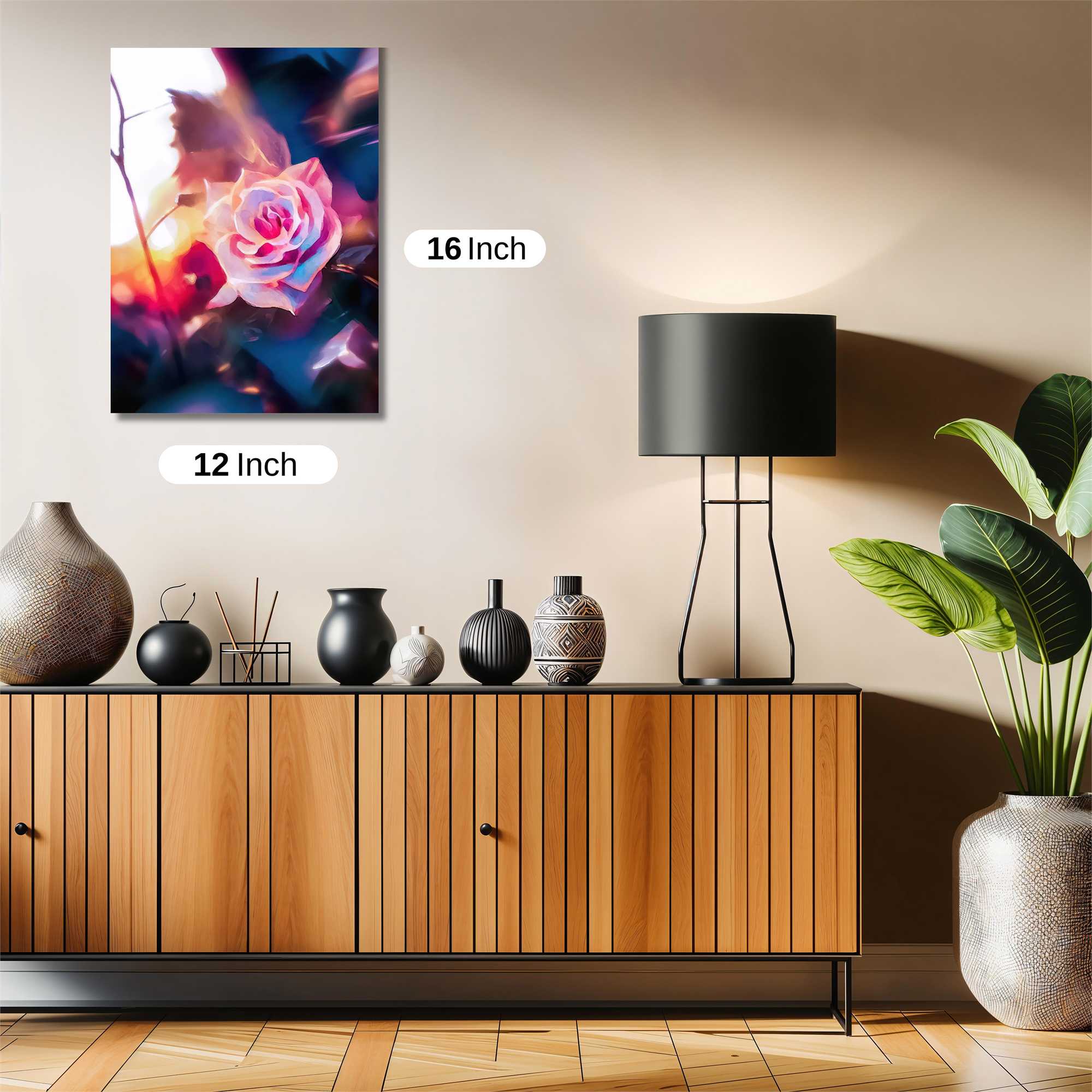 Rose Radiance Safe Wall Magnetic / M