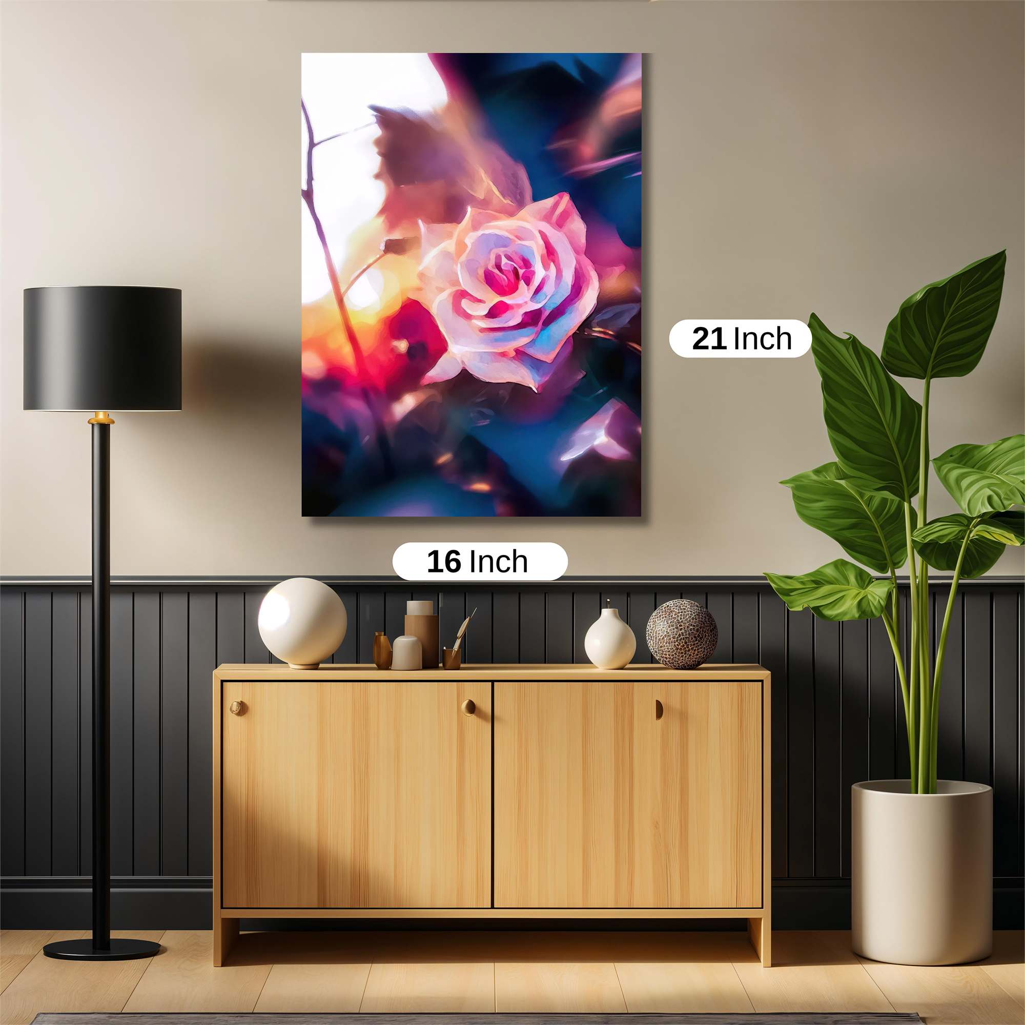 Rose Radiance Safe Wall Magnetic / M