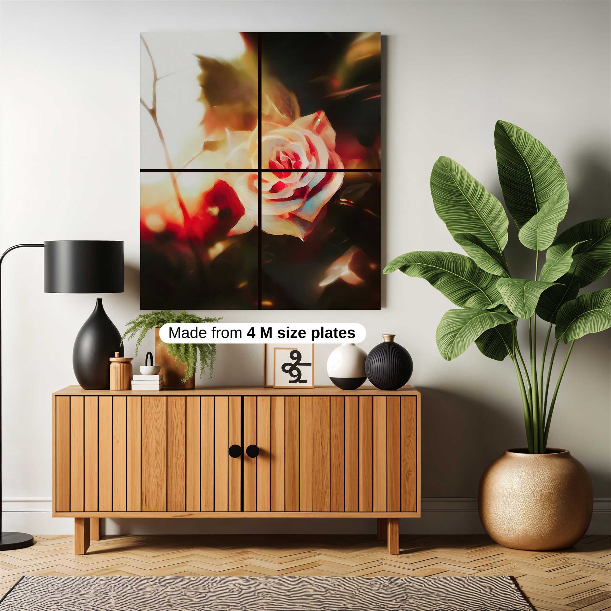 Rose Radiance Safe Wall Magnetic / M