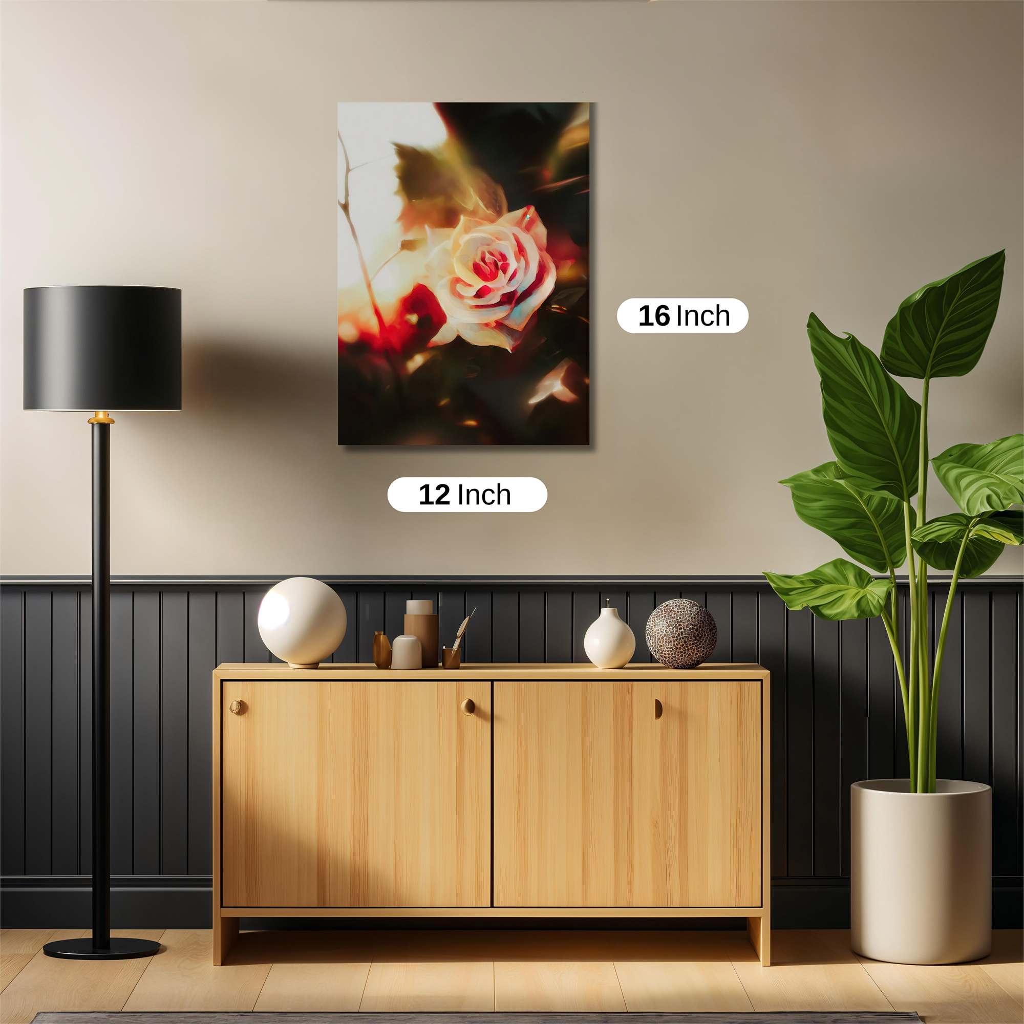 Rose Radiance Safe Wall Magnetic / M