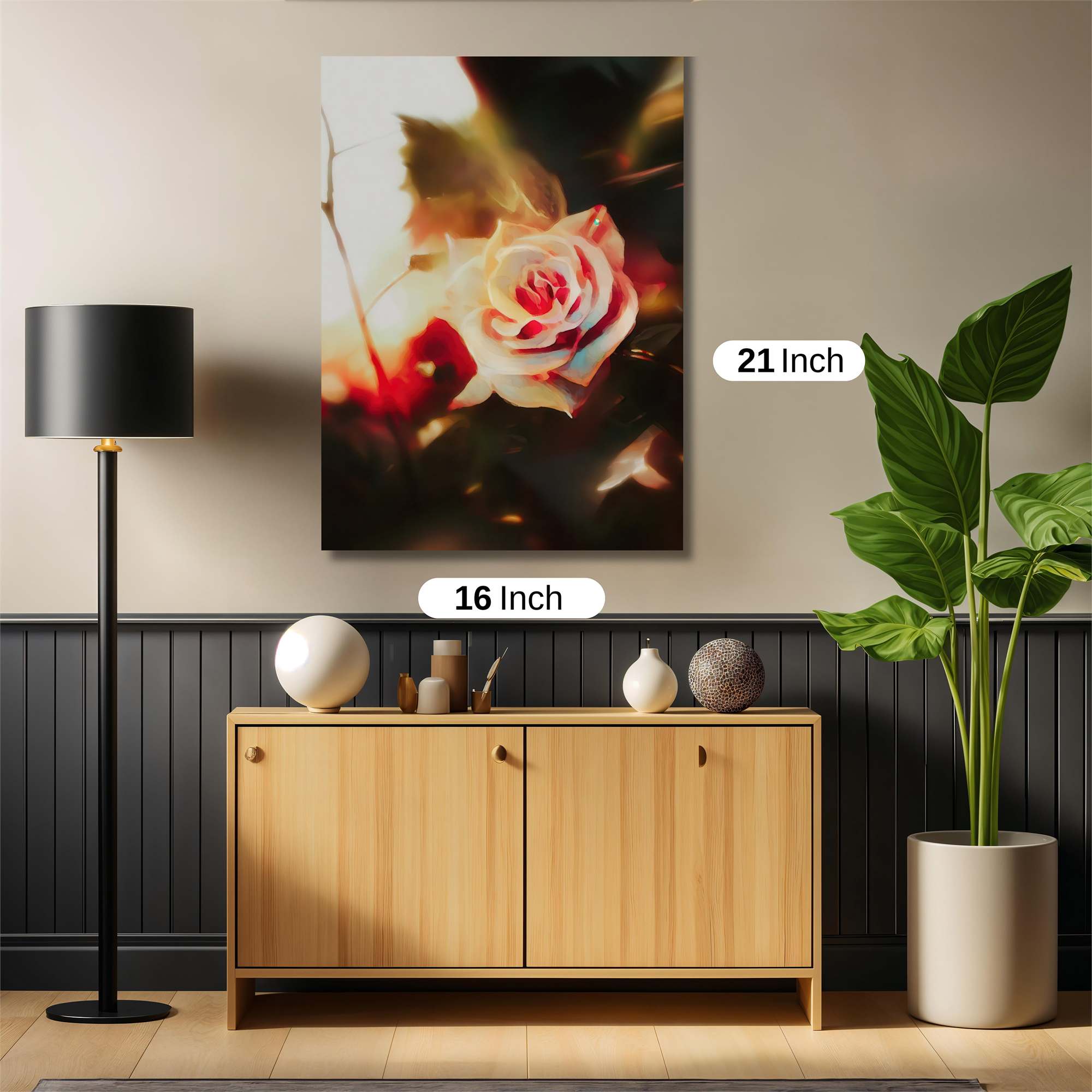 Rose Radiance Safe Wall Magnetic / M