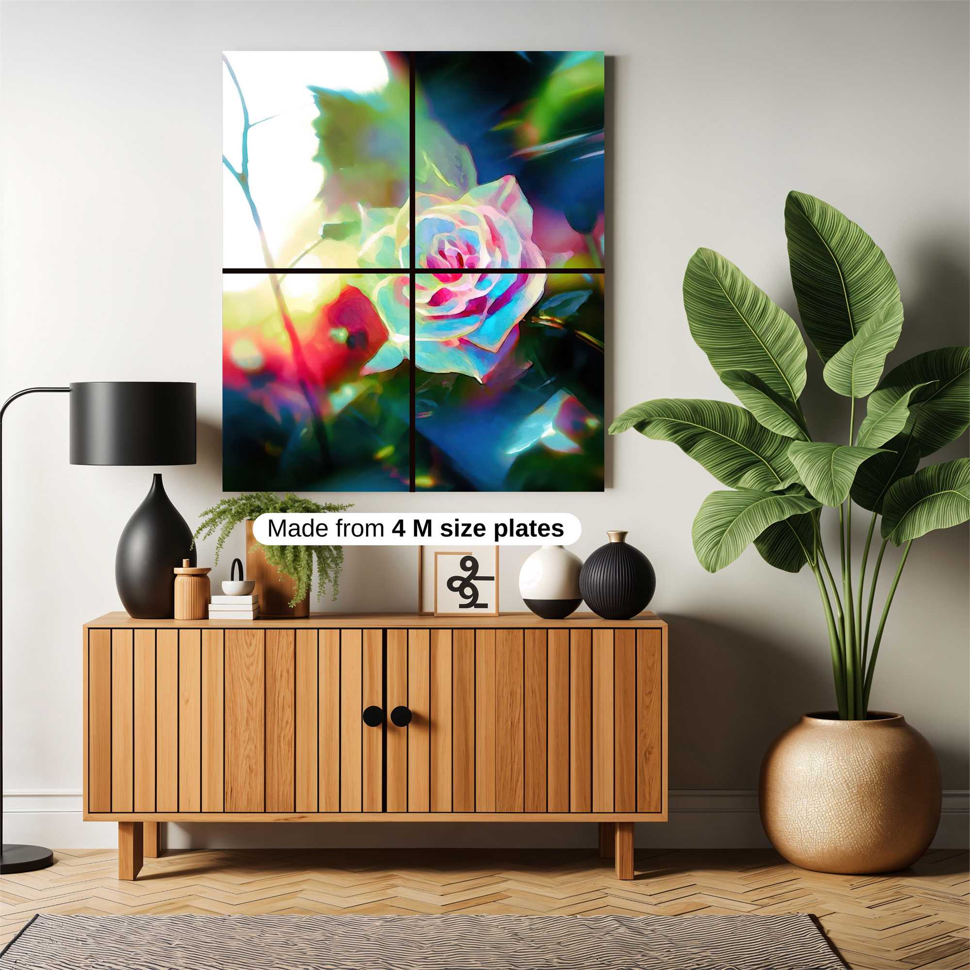 Rose Radiance Safe Wall Magnetic / M