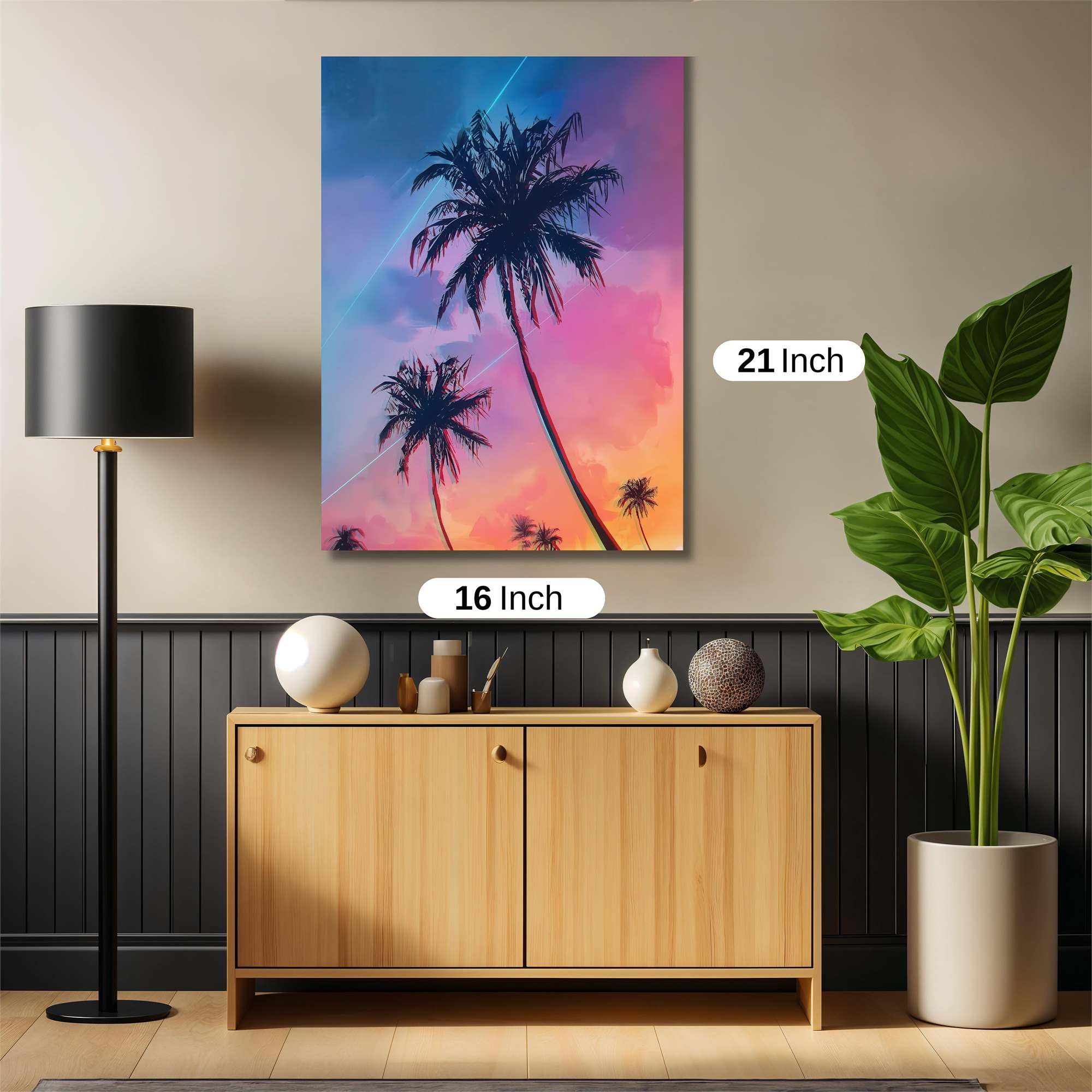 Palm Serenity Safe Wall Magnetic / M