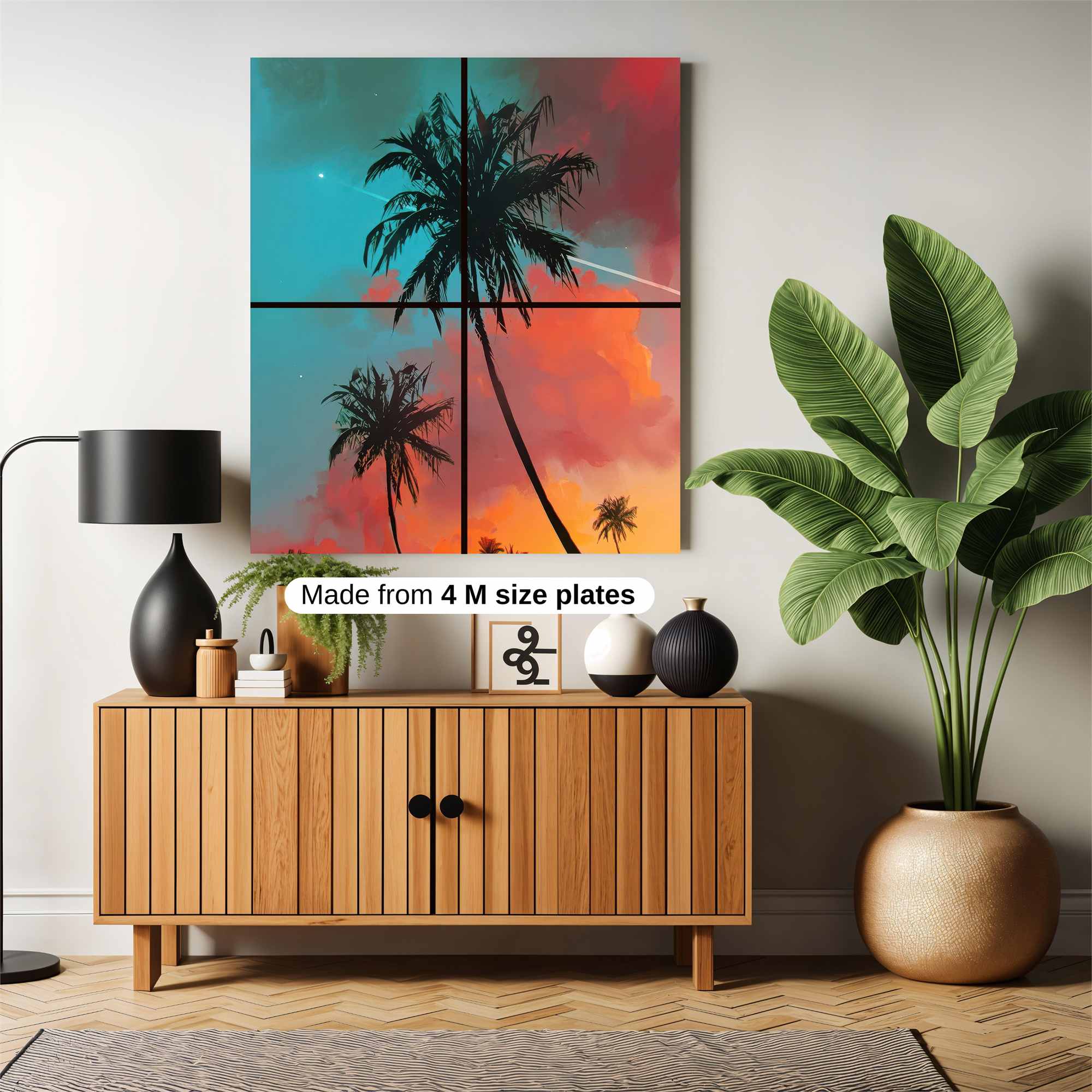 Palm Serenity Safe Wall Magnetic / M