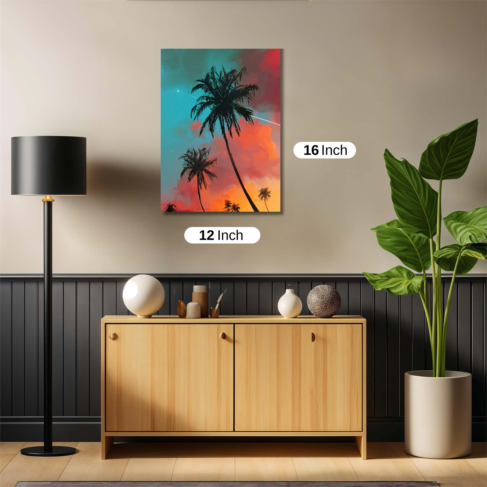 Palm Serenity Safe Wall Magnetic / M